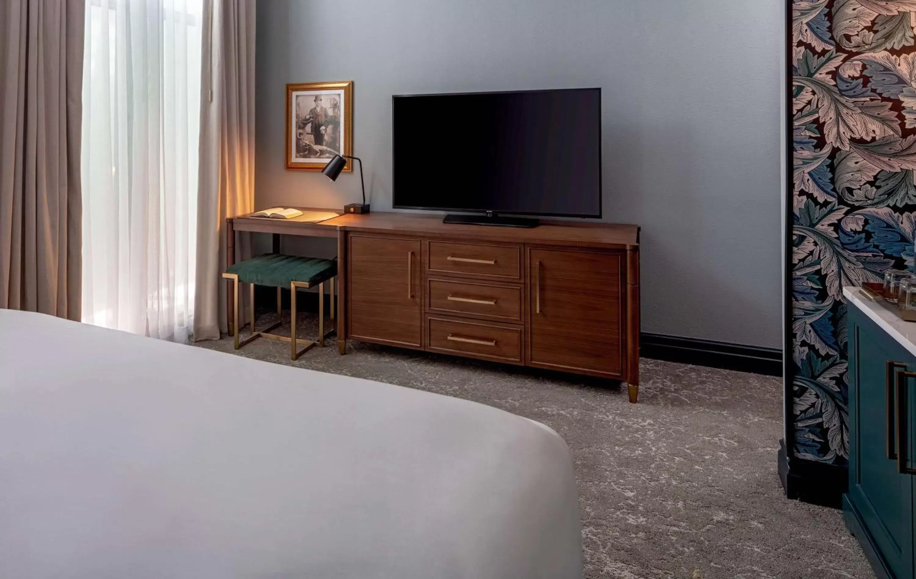 Photo of the whole room, TV/Entertainment Center in The Eliza Jane, in The Unbound Collection by Hyatt