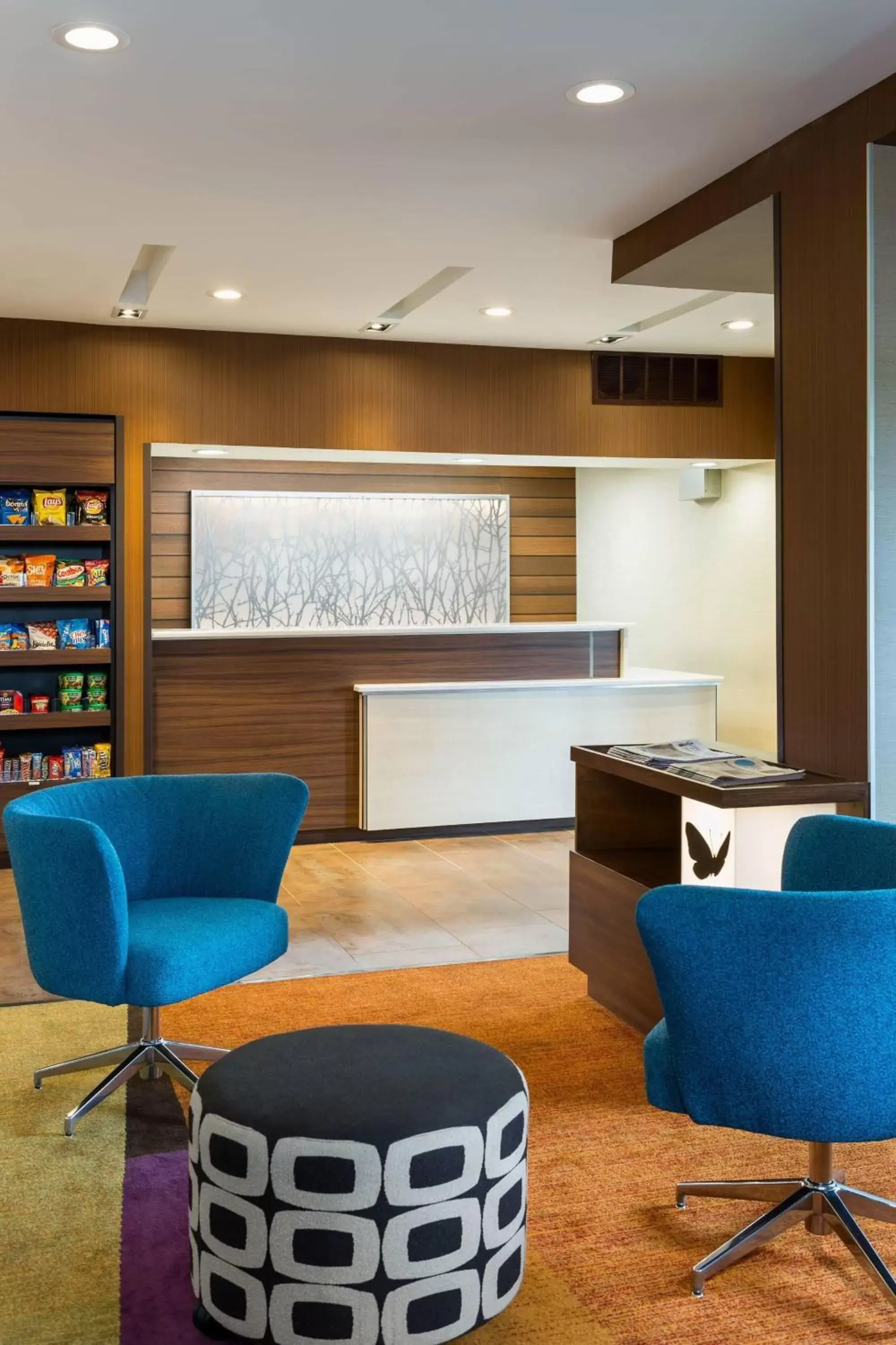 Lobby or reception, Seating Area in Fairfield Inn and Suites Valparaiso