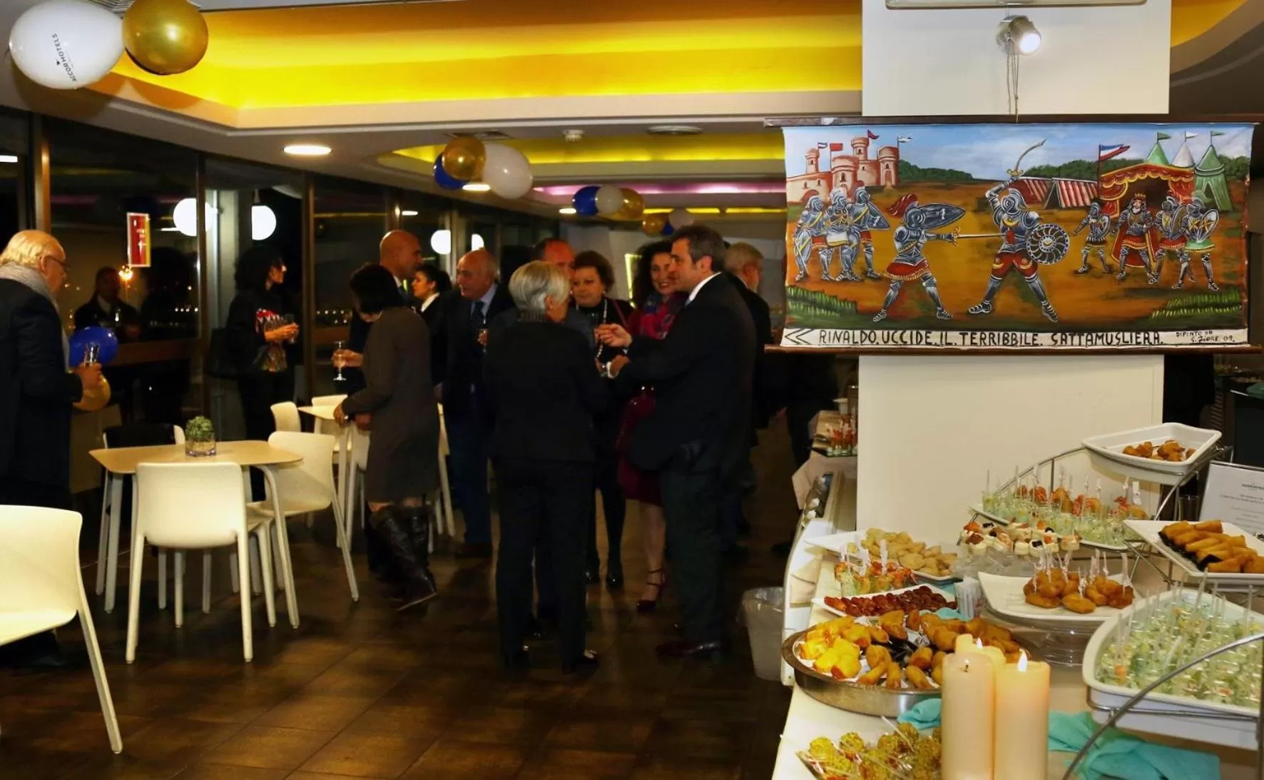 Restaurant/places to eat in President Hotel Palermo