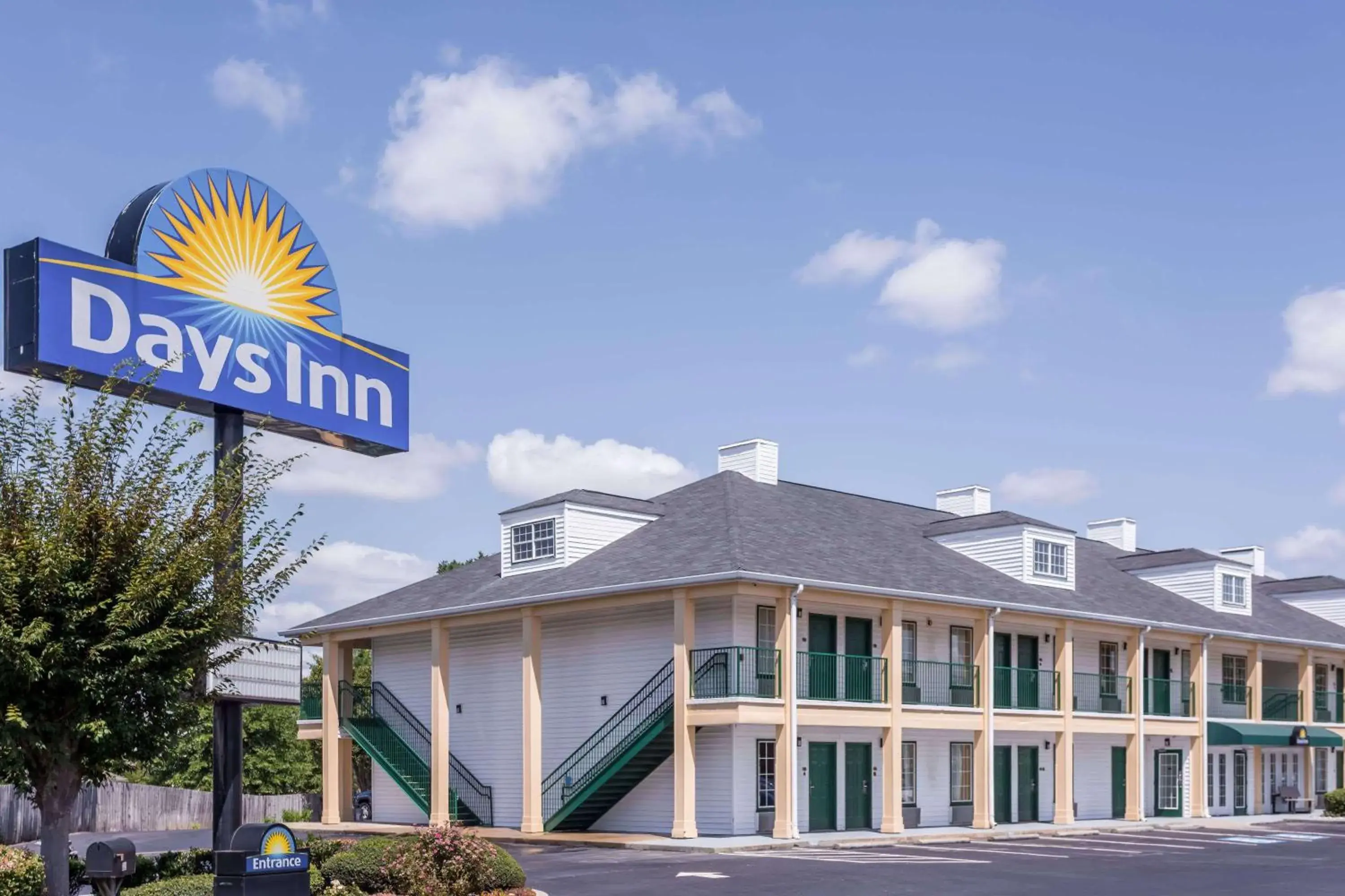 Property building in Days Inn by Wyndham Simpsonville