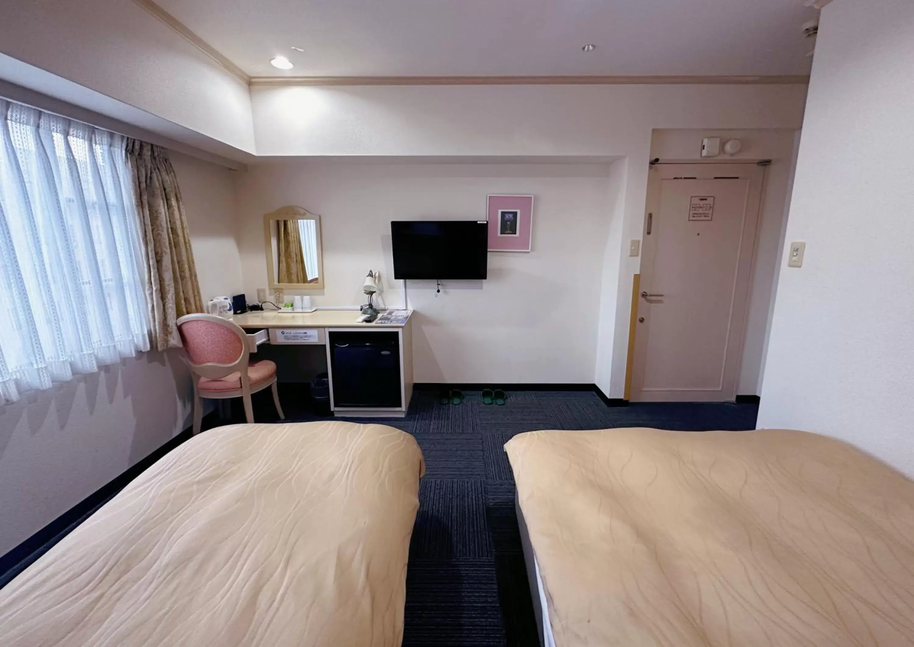 Photo of the whole room, Bed in Nissei Hotel Fukuoka