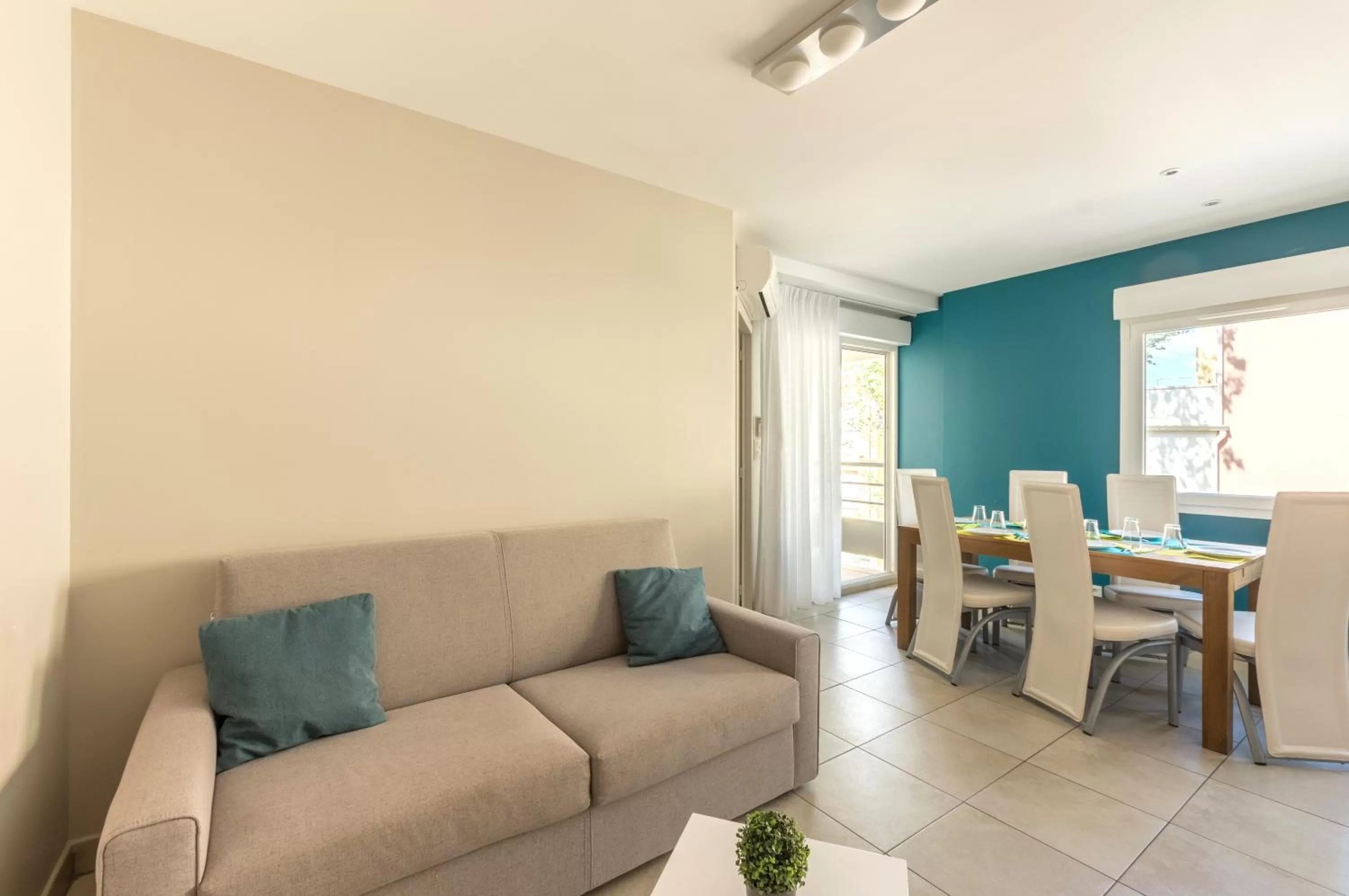 Living room in Résidence Thalacap