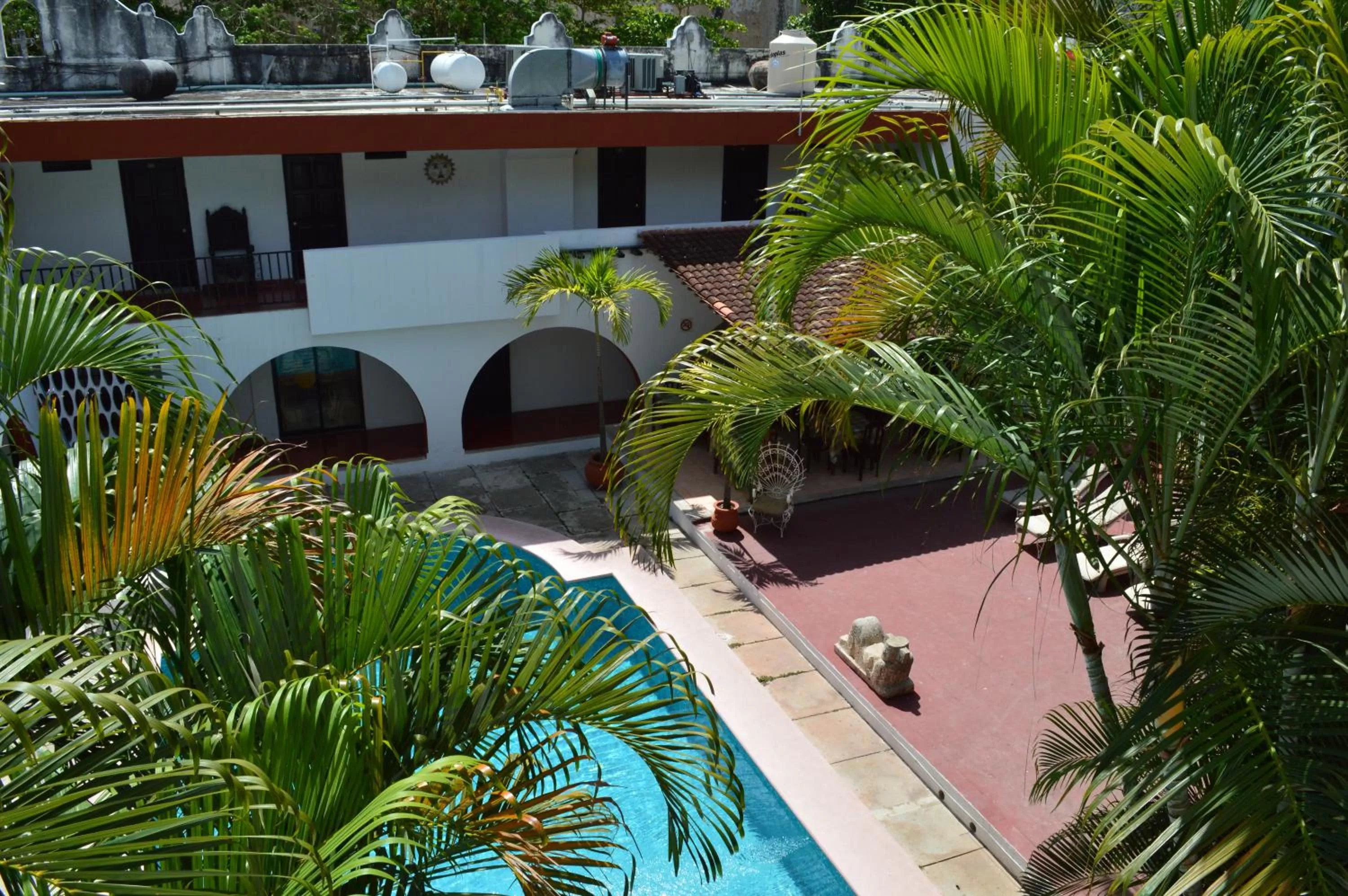 Pool View in Hotel San Clemente