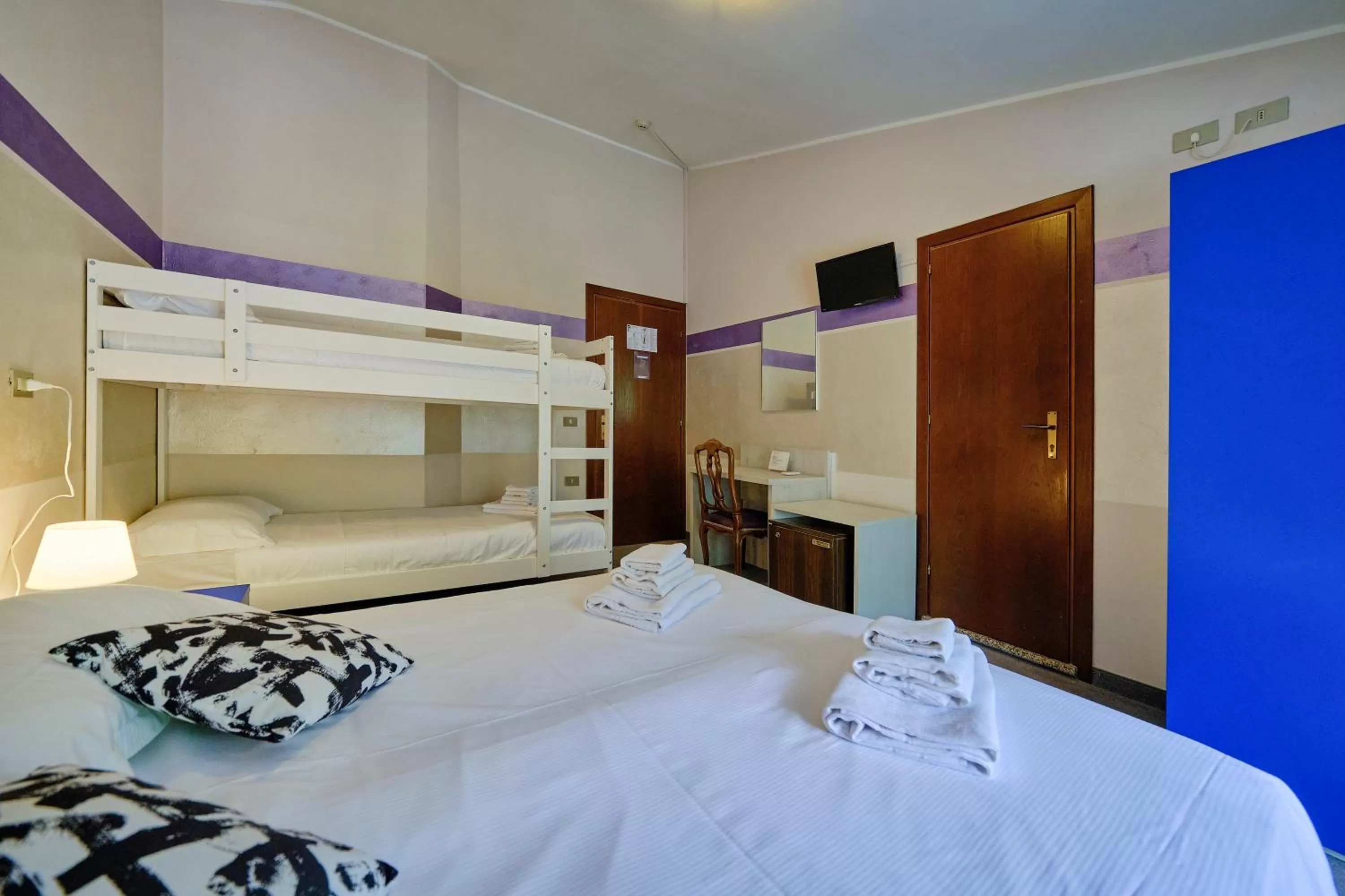 Bed in HOTEL VITTORIA