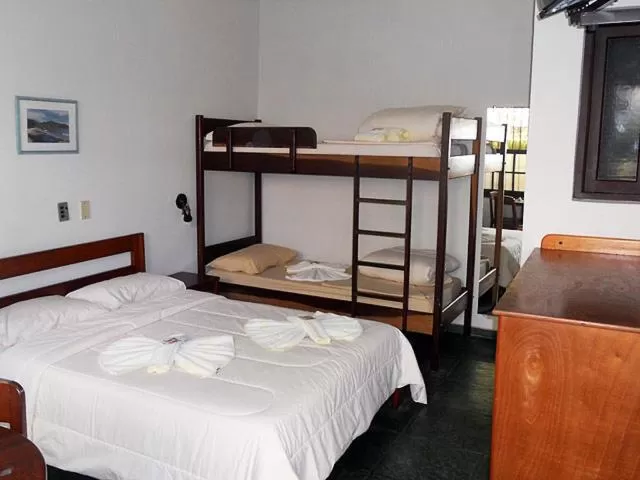 Bed in Pousada Manobra