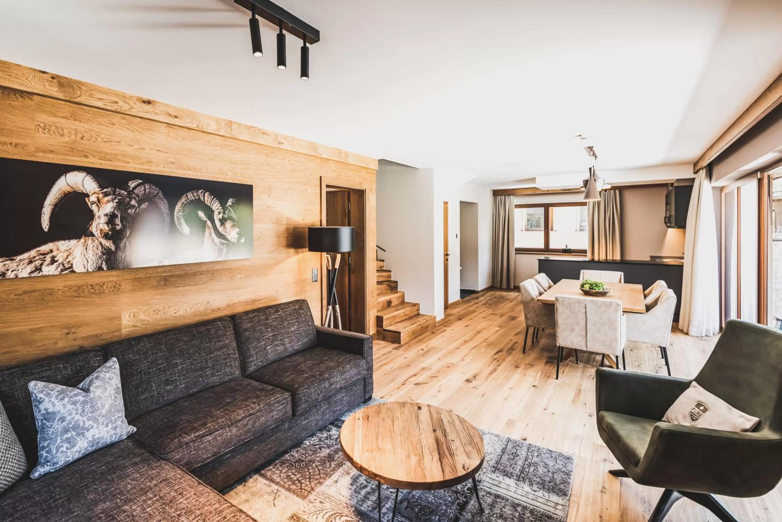 Living room, Seating Area in PURE Resort Ehrwald