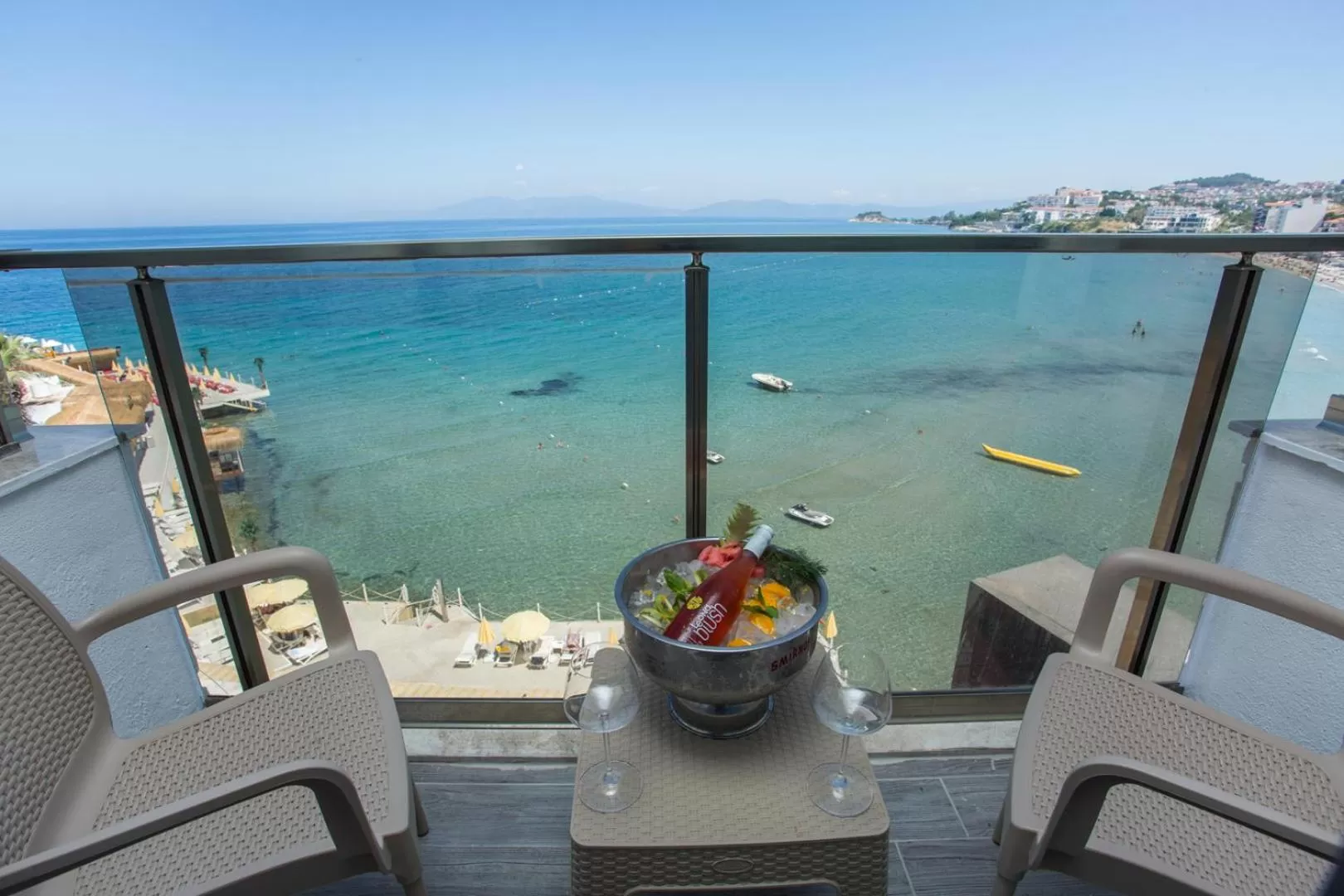 Balcony/Terrace in Marti Beach Hotel