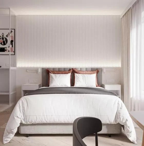 Photo of the whole room, Bed in Best Western Hotel Portos