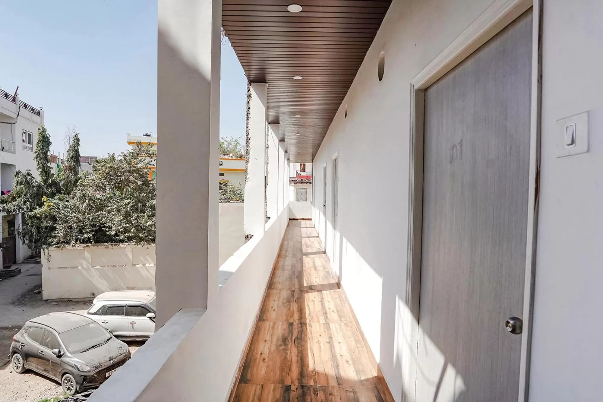 Balcony/Terrace in FabHotel Siddhi