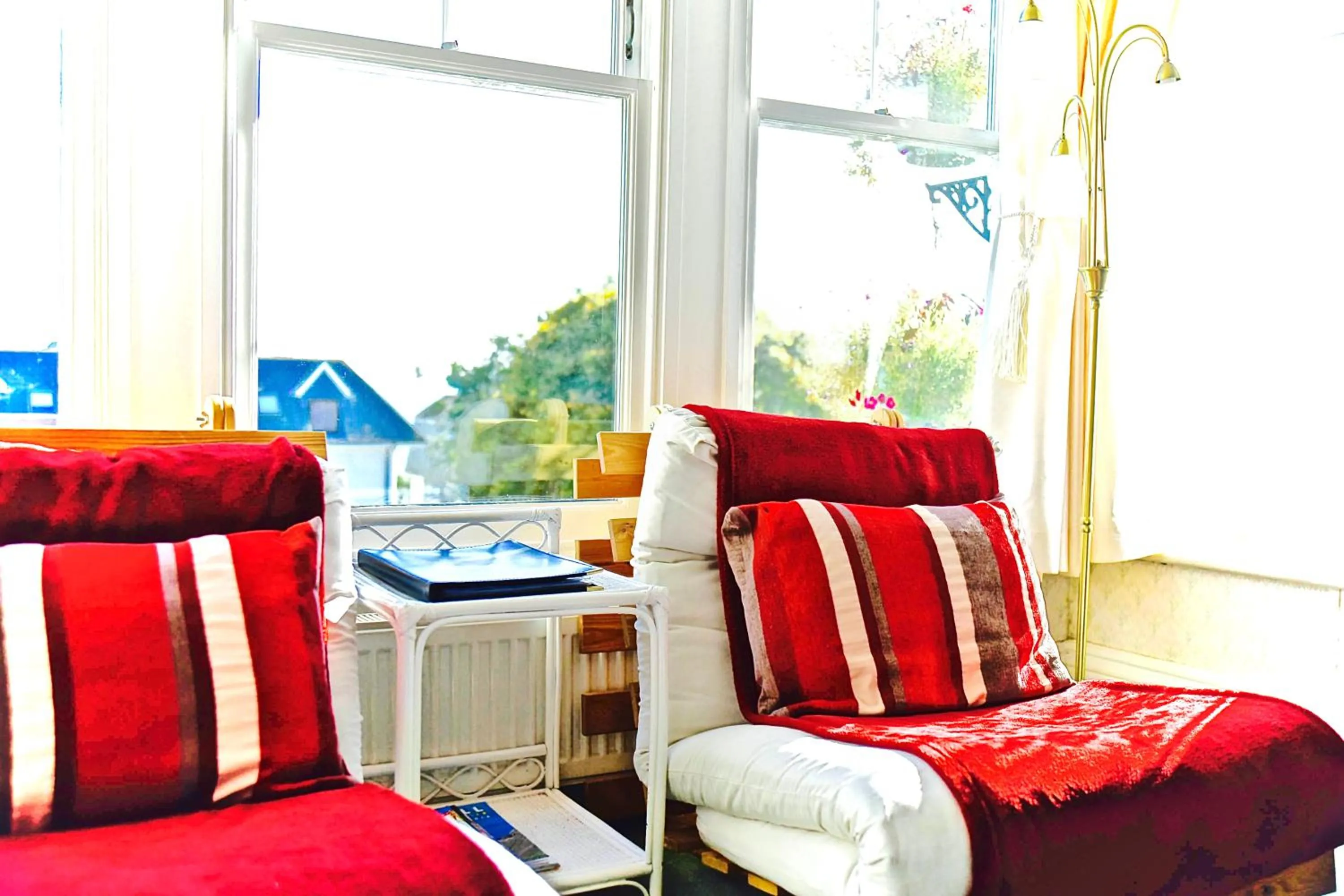 Seating area in Poltair Guest House