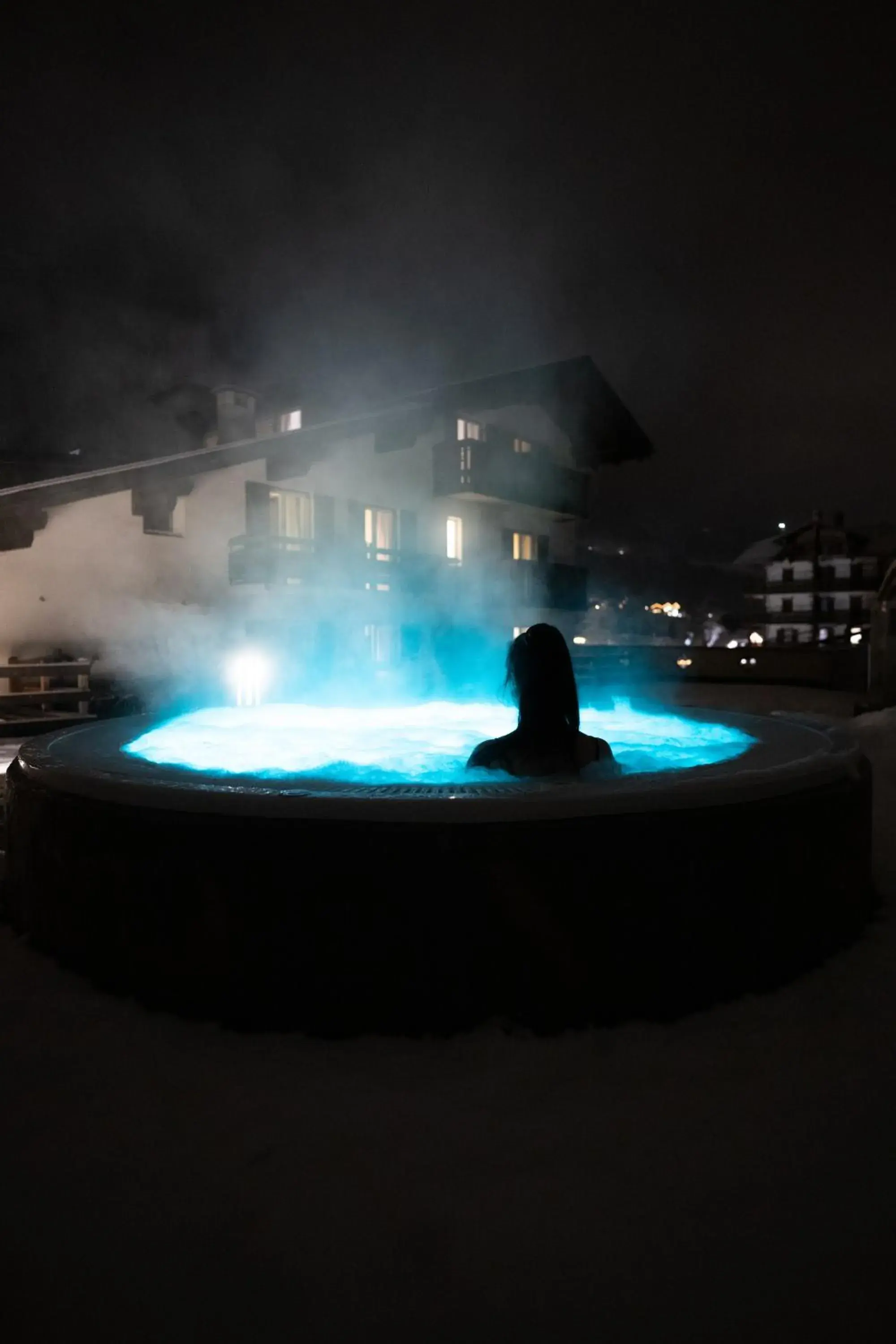 Hot Tub, Swimming Pool in Hotel Zirmes