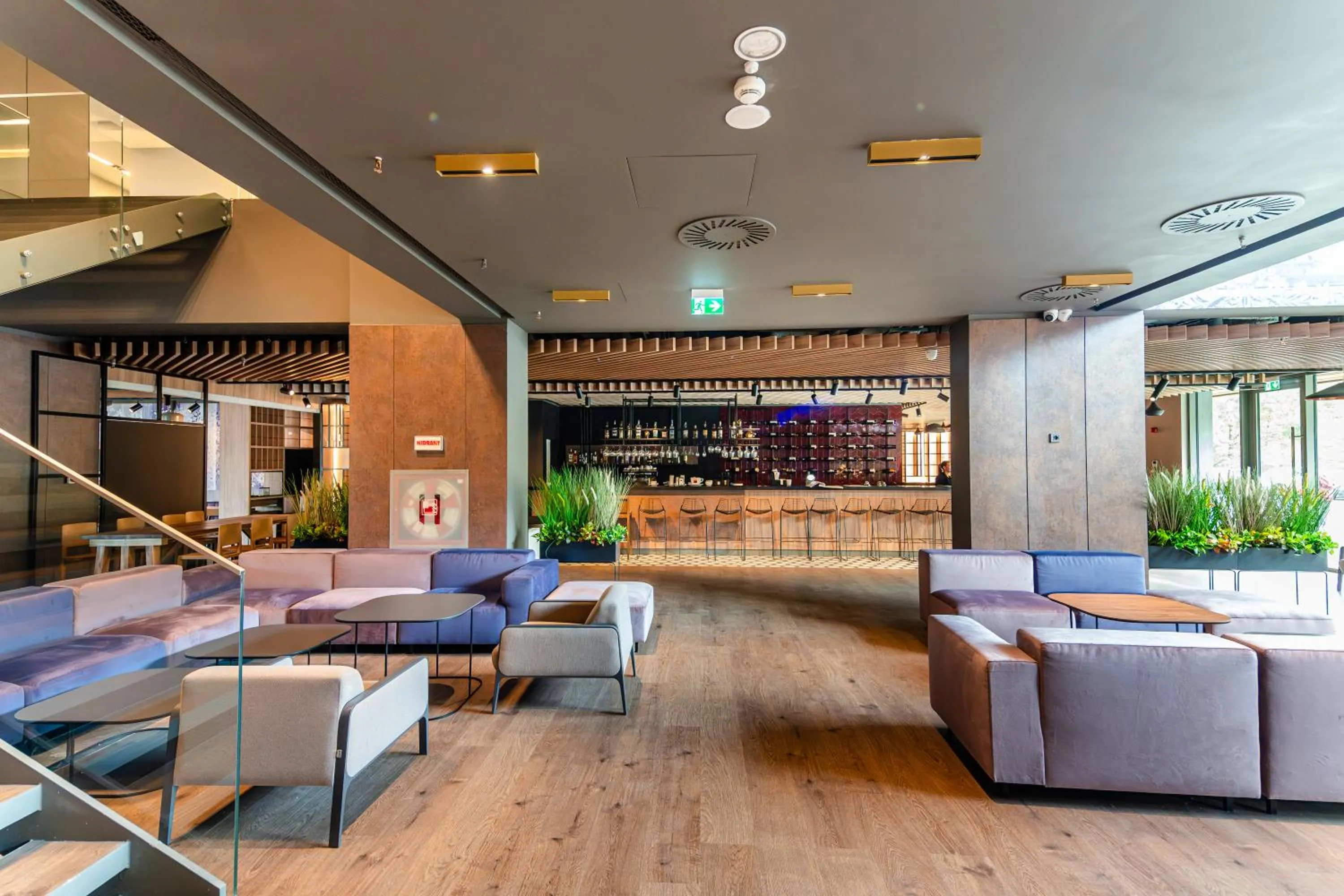 Communal lounge/ TV room in Mercure Sibiu Arsenal