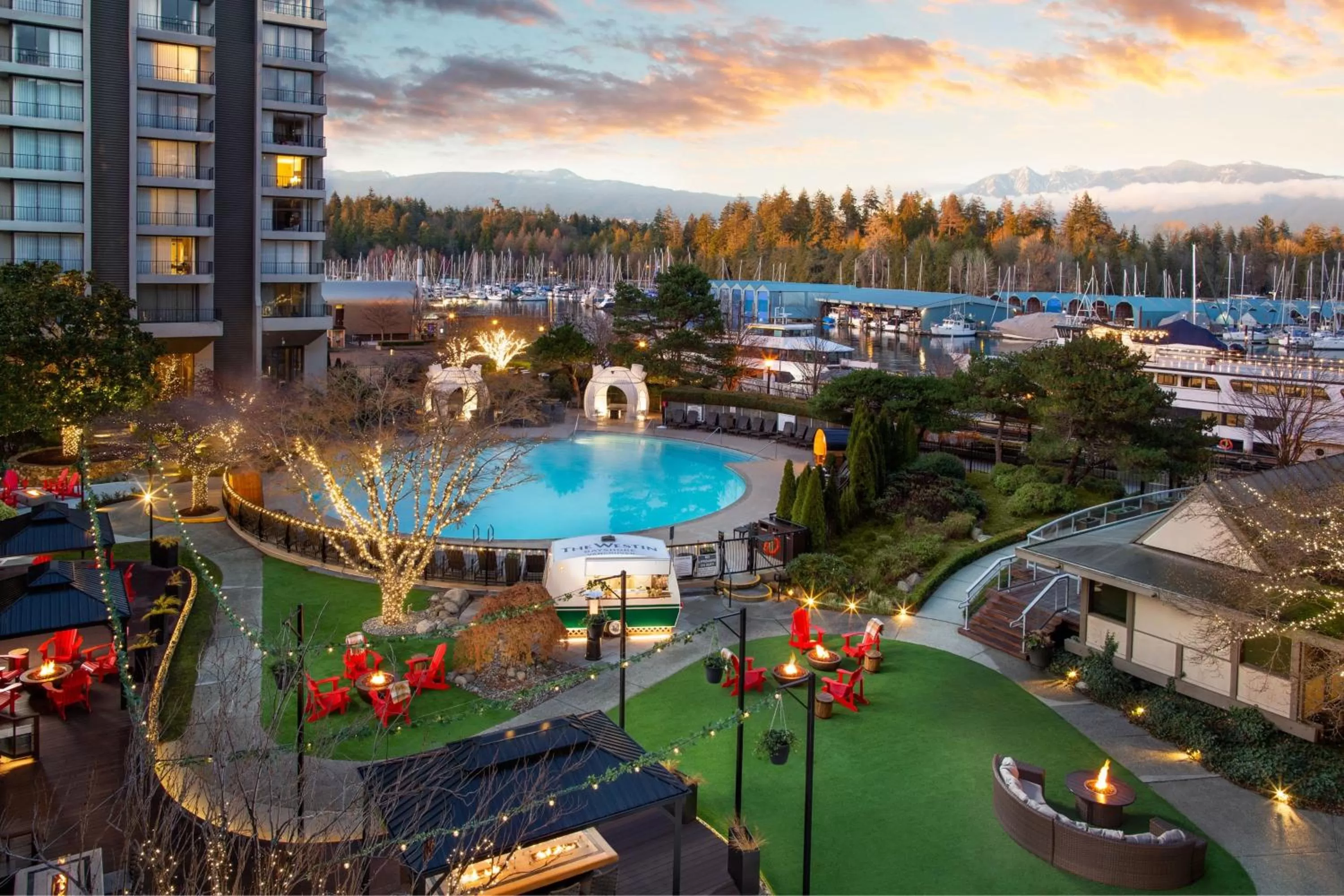 Fitness centre/facilities in The Westin Bayshore, Vancouver
