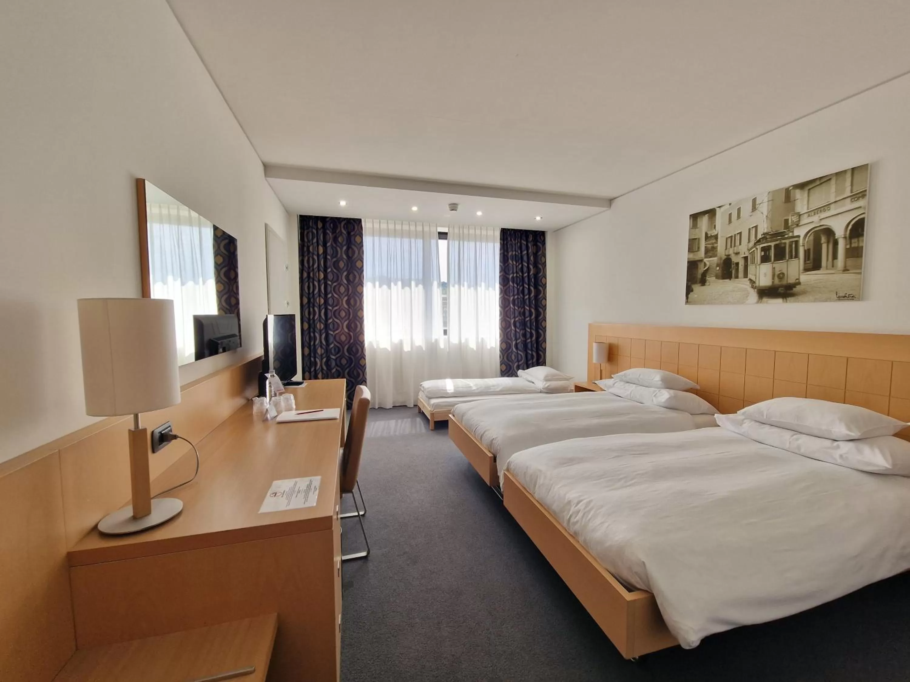 Bed in Hotel Coronado