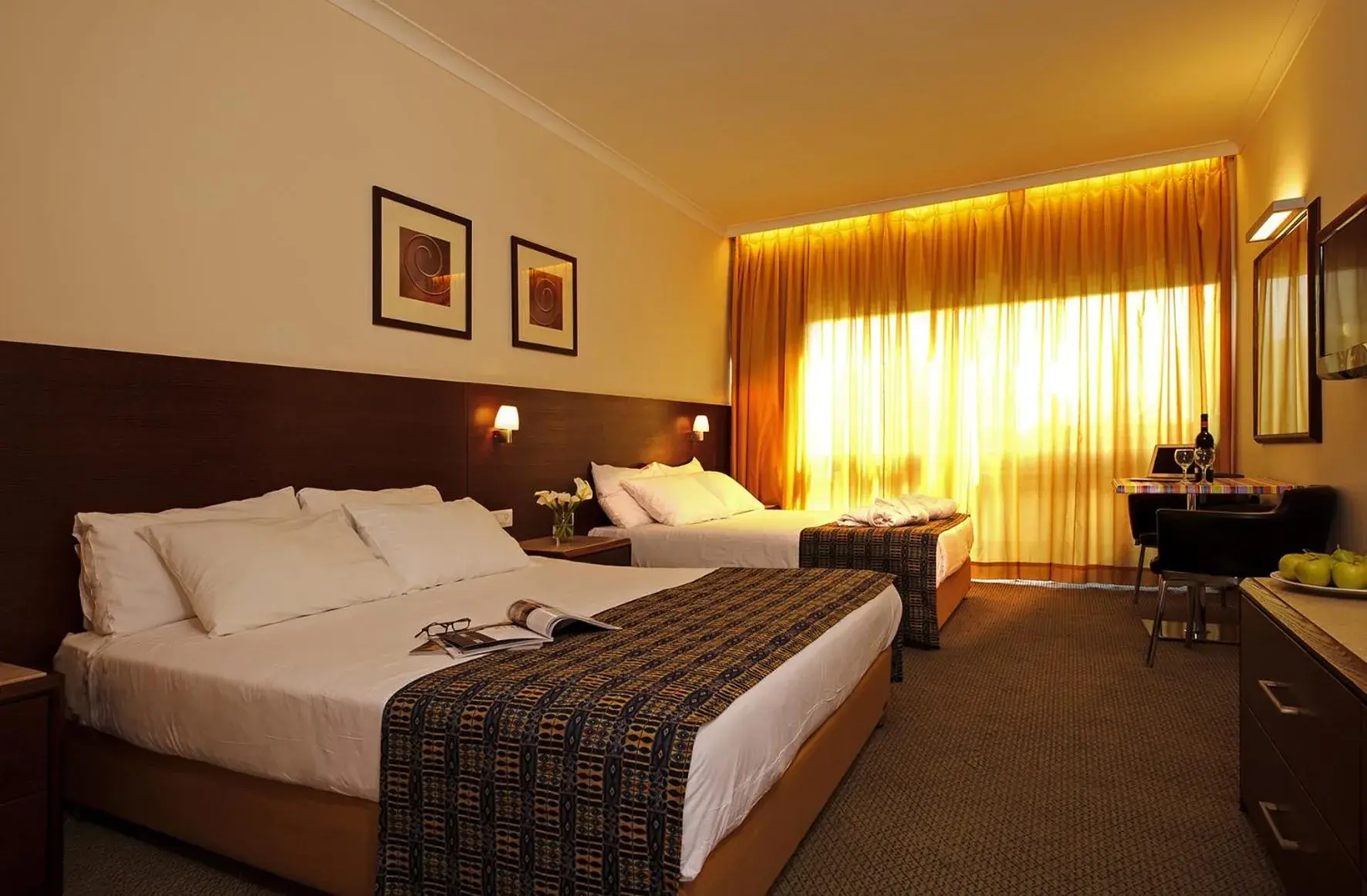 Bedroom, Bed in Caesar Premier Eilat Hotel