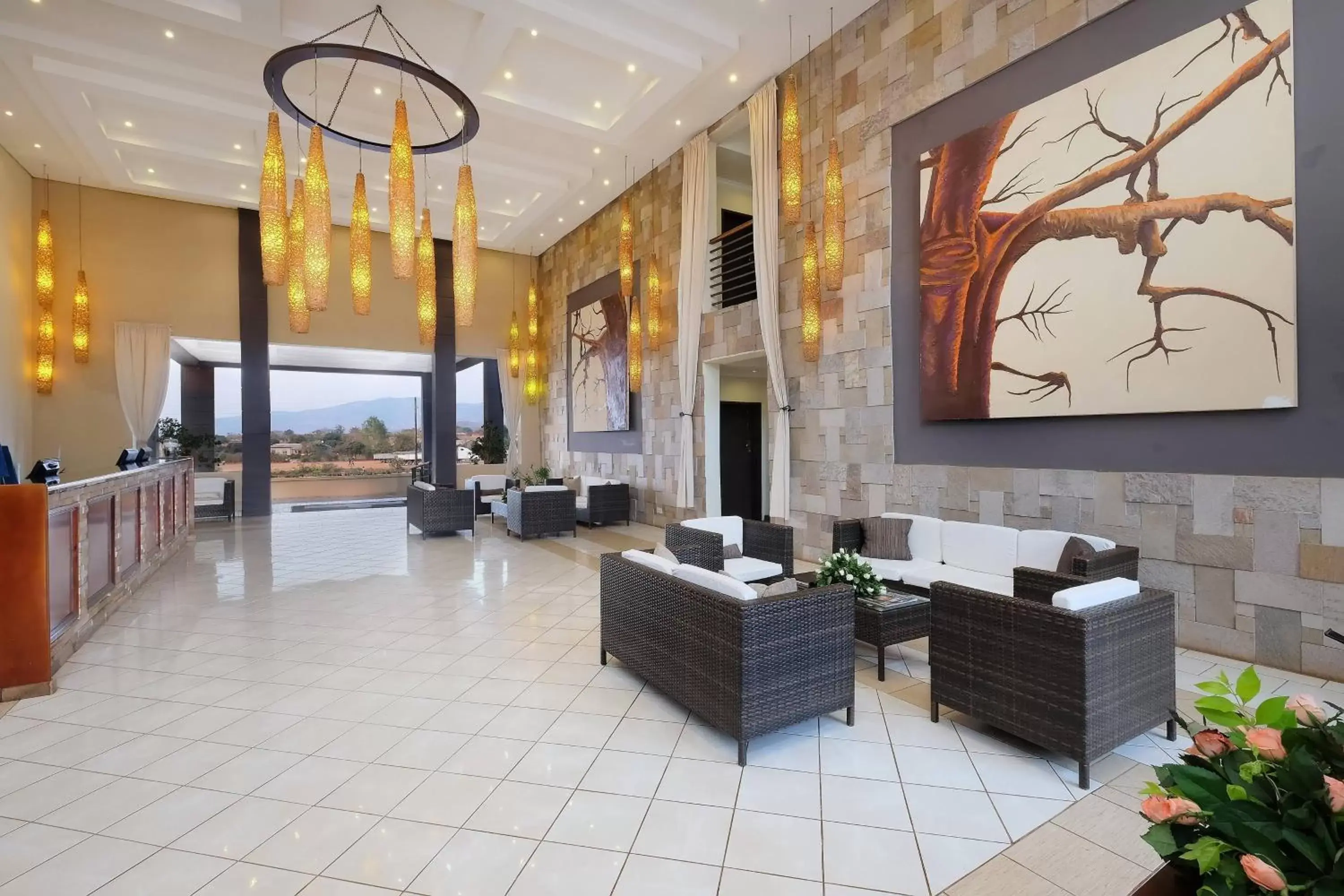 Lobby or reception in Protea Hotel by Marriott Chipata