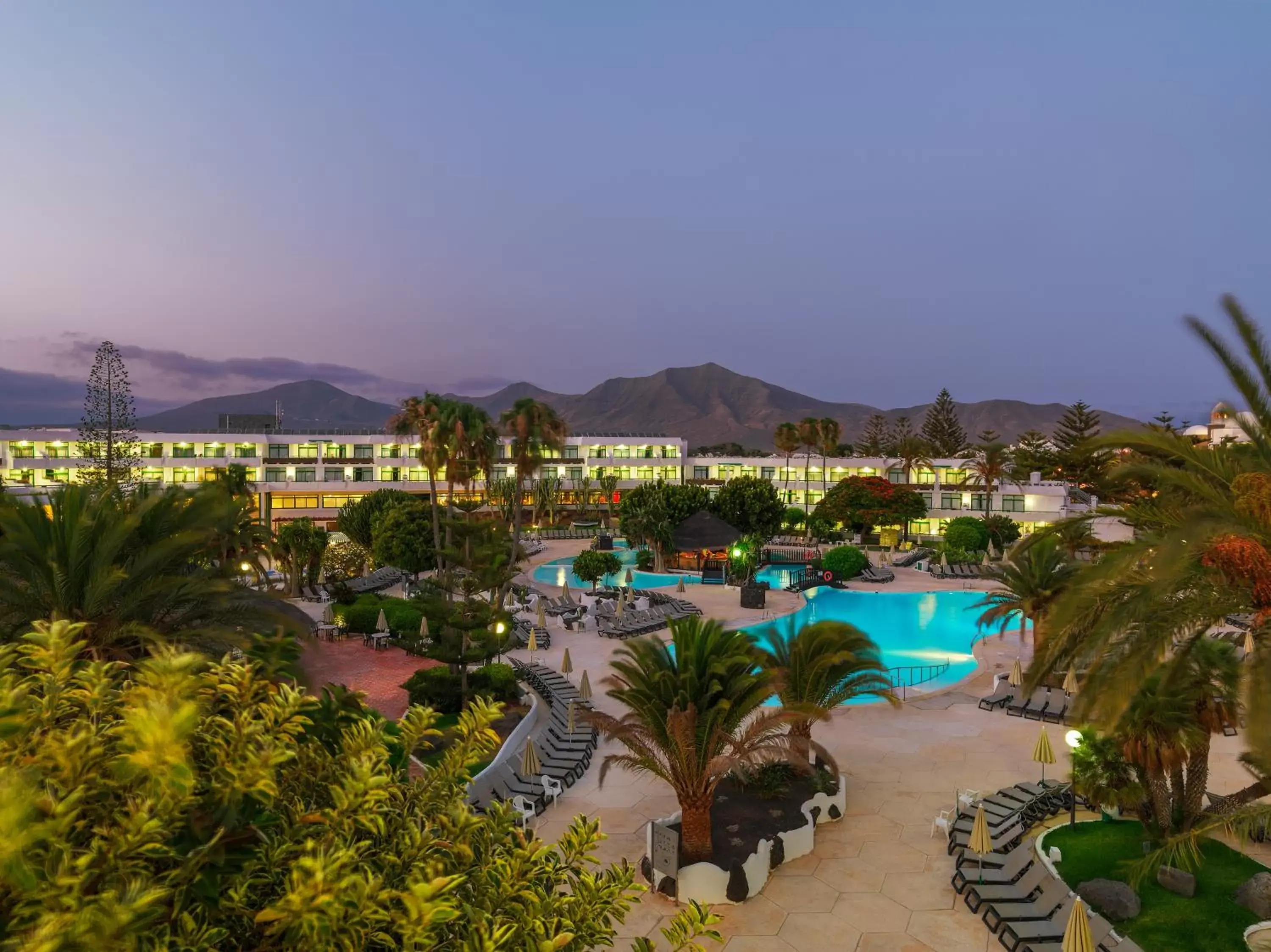 Pool View in H10 Lanzarote Princess