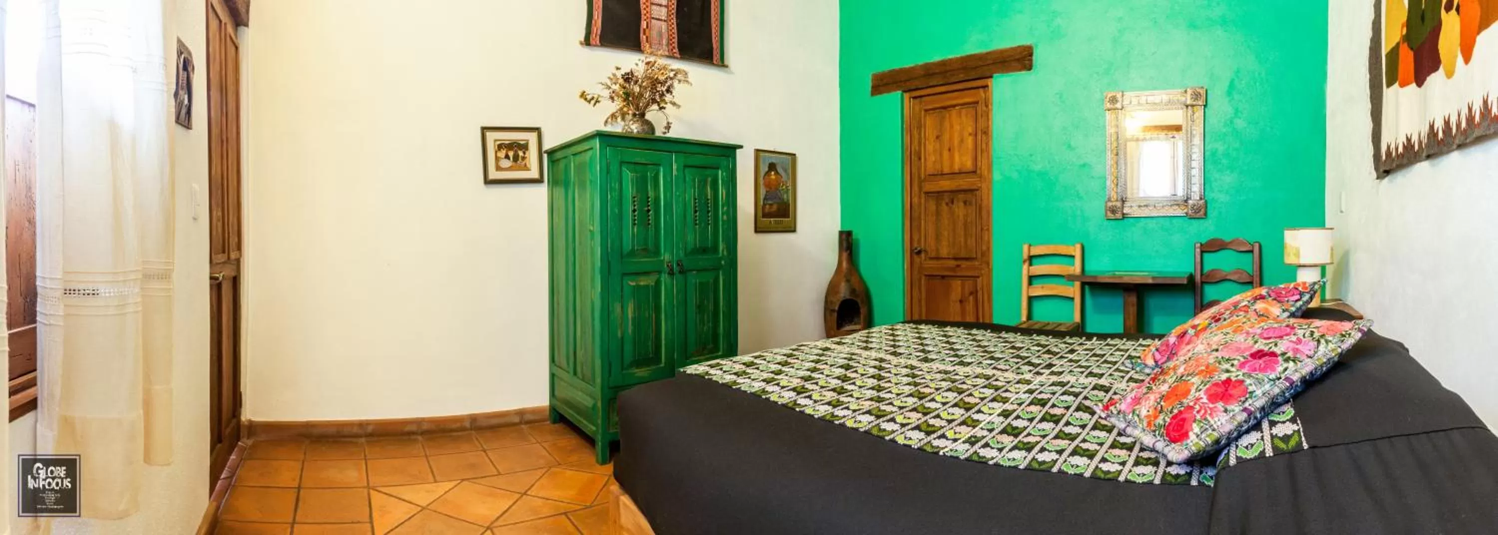 Bed in Posada Yolihuani