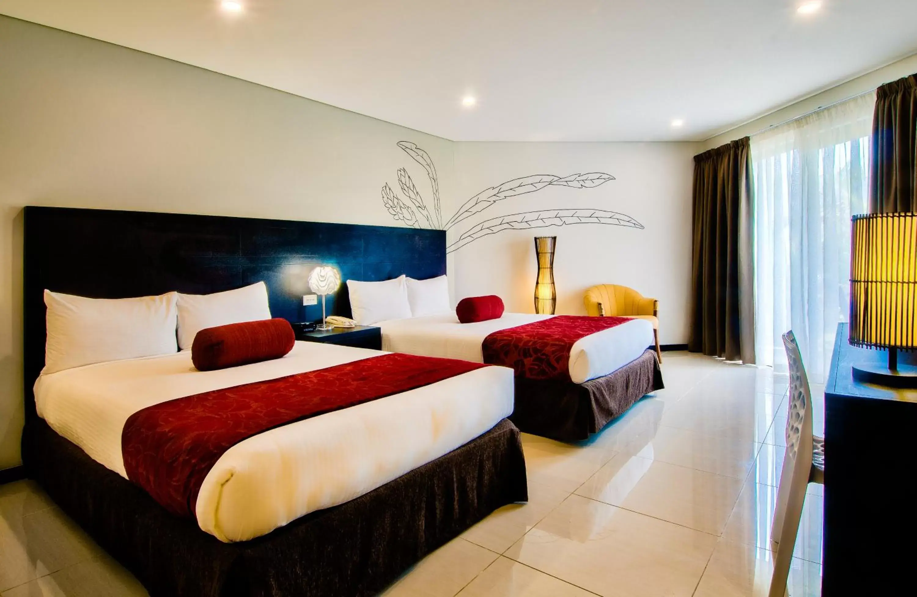 Bedroom in Tanoa Waterfront Hotel