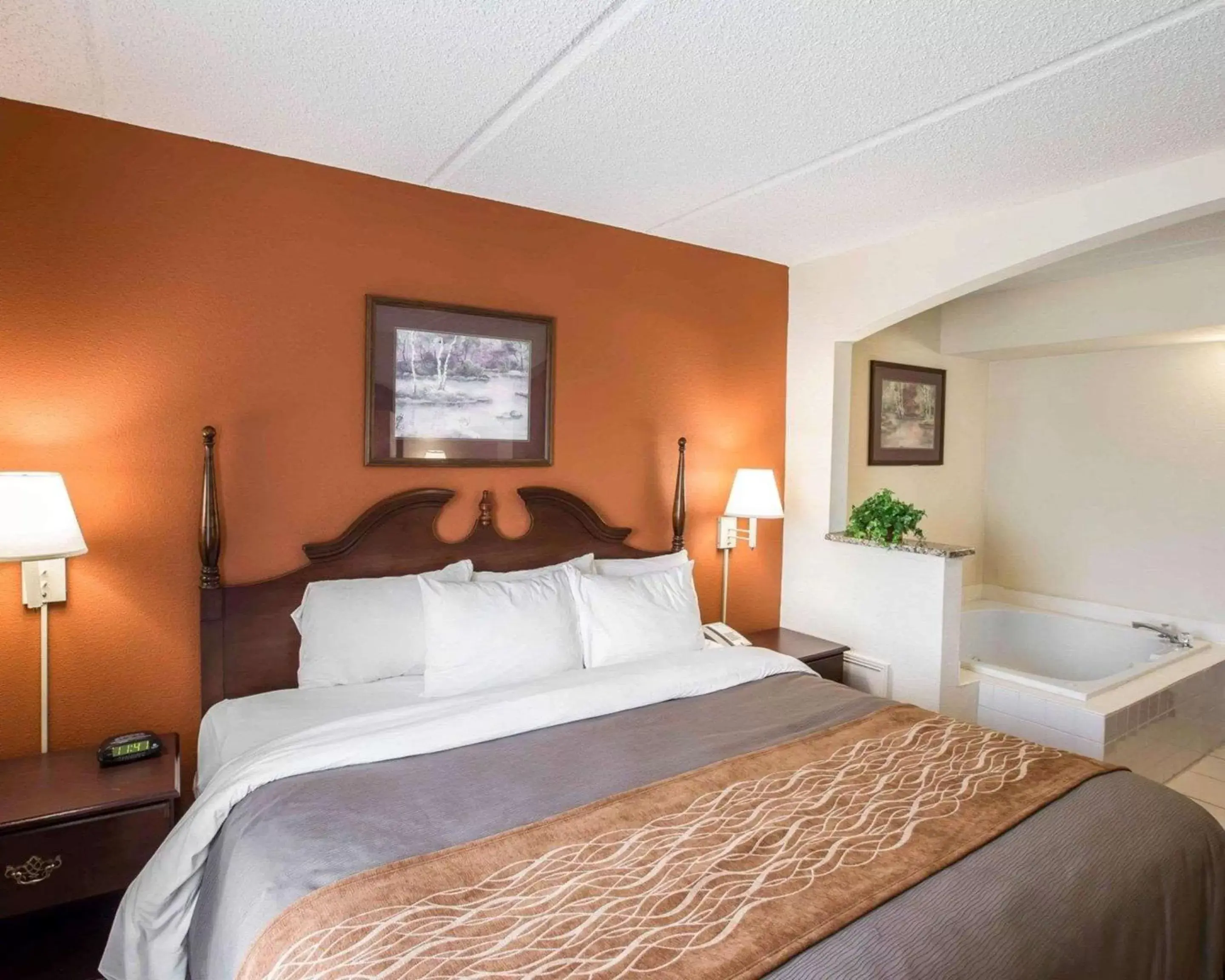 Bedroom, Bed in Comfort Inn & Suites at I-85