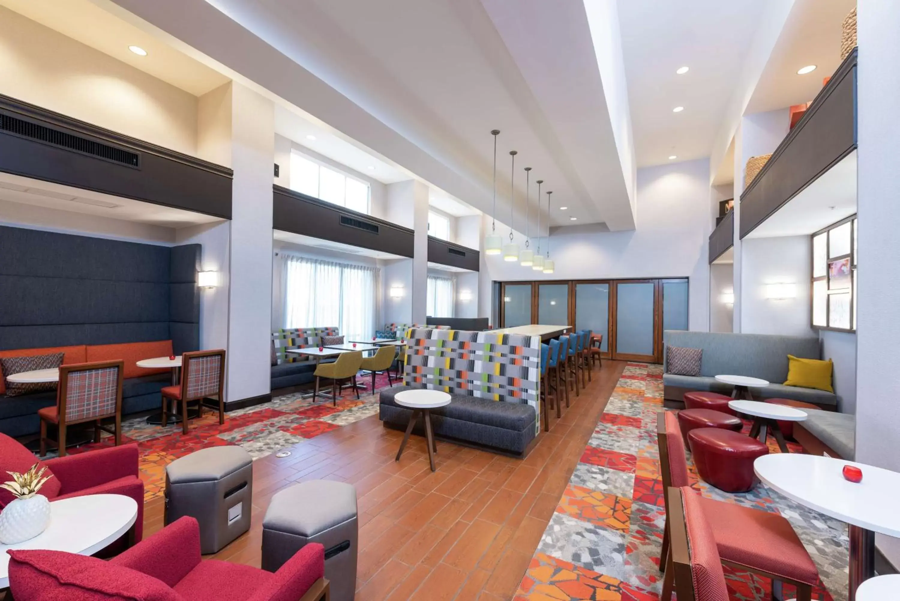 Lobby or reception in Hampton Inn & Suites Marshalltown