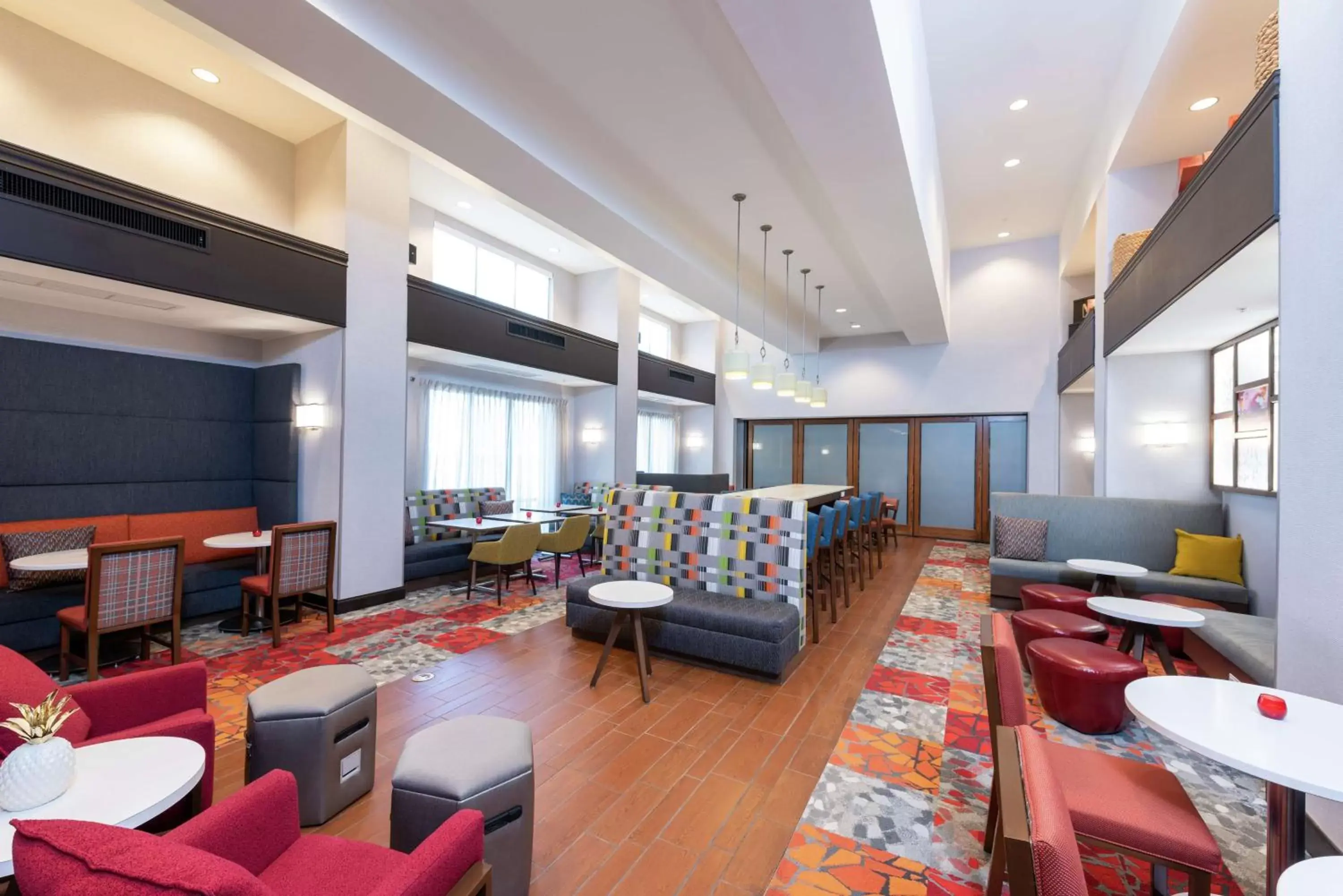 Lobby or reception in Hampton Inn & Suites Marshalltown Lobby or reception in Hampton Inn & Suites Marshalltown