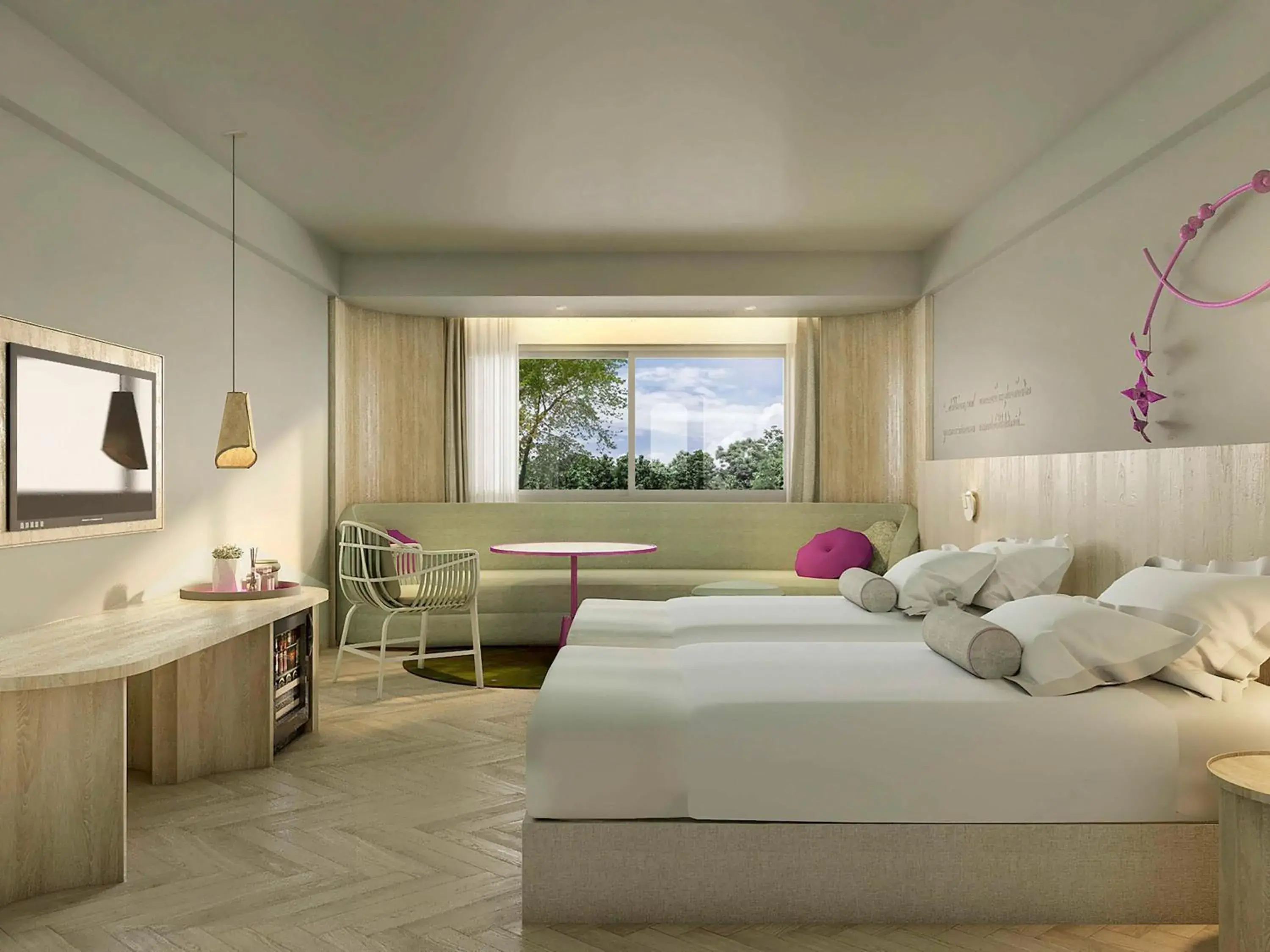 Bedroom in Mercure Rayong Lomtalay Villas & Resort