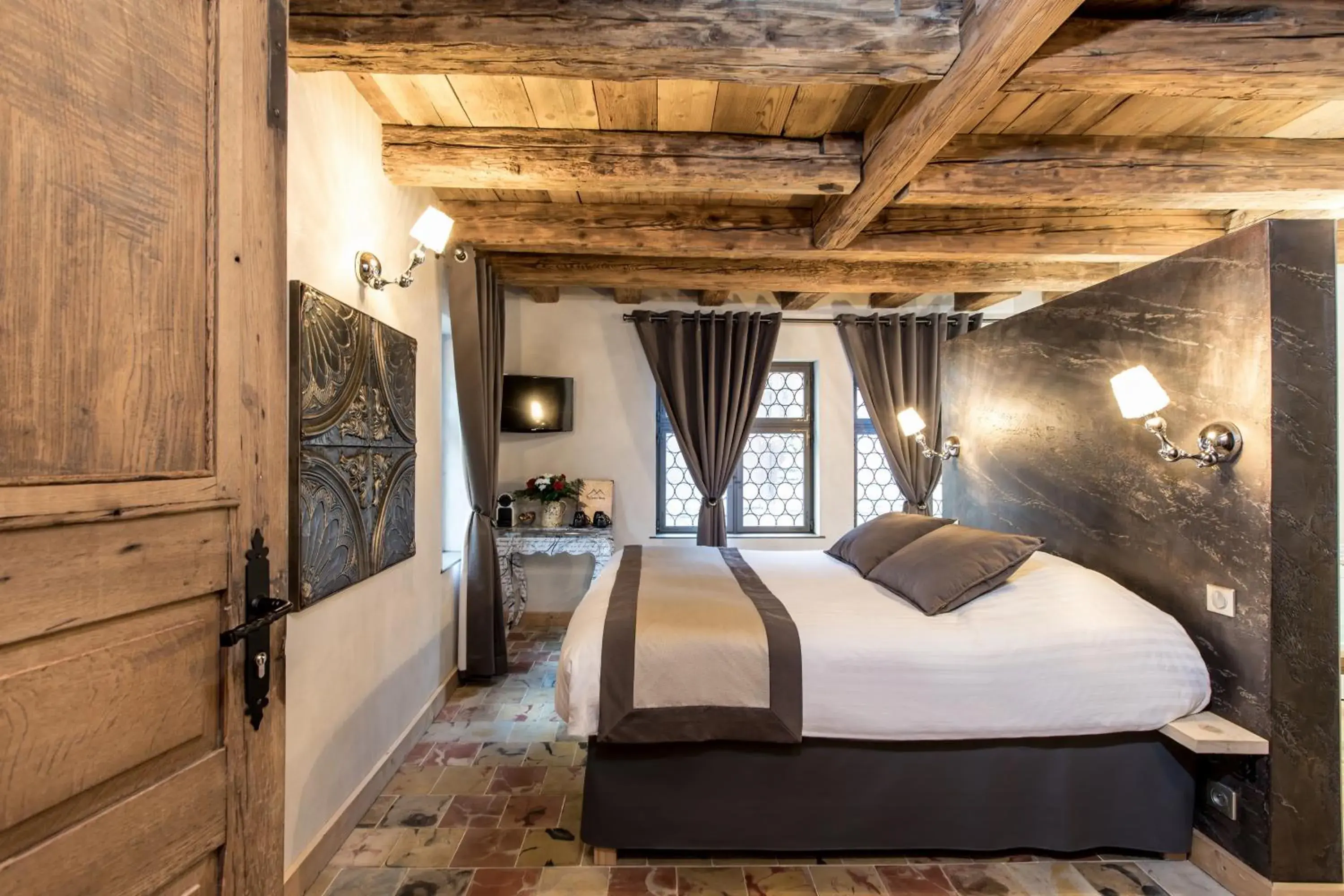 Bedroom, Bed in Le 1615 - Luxe et Spa