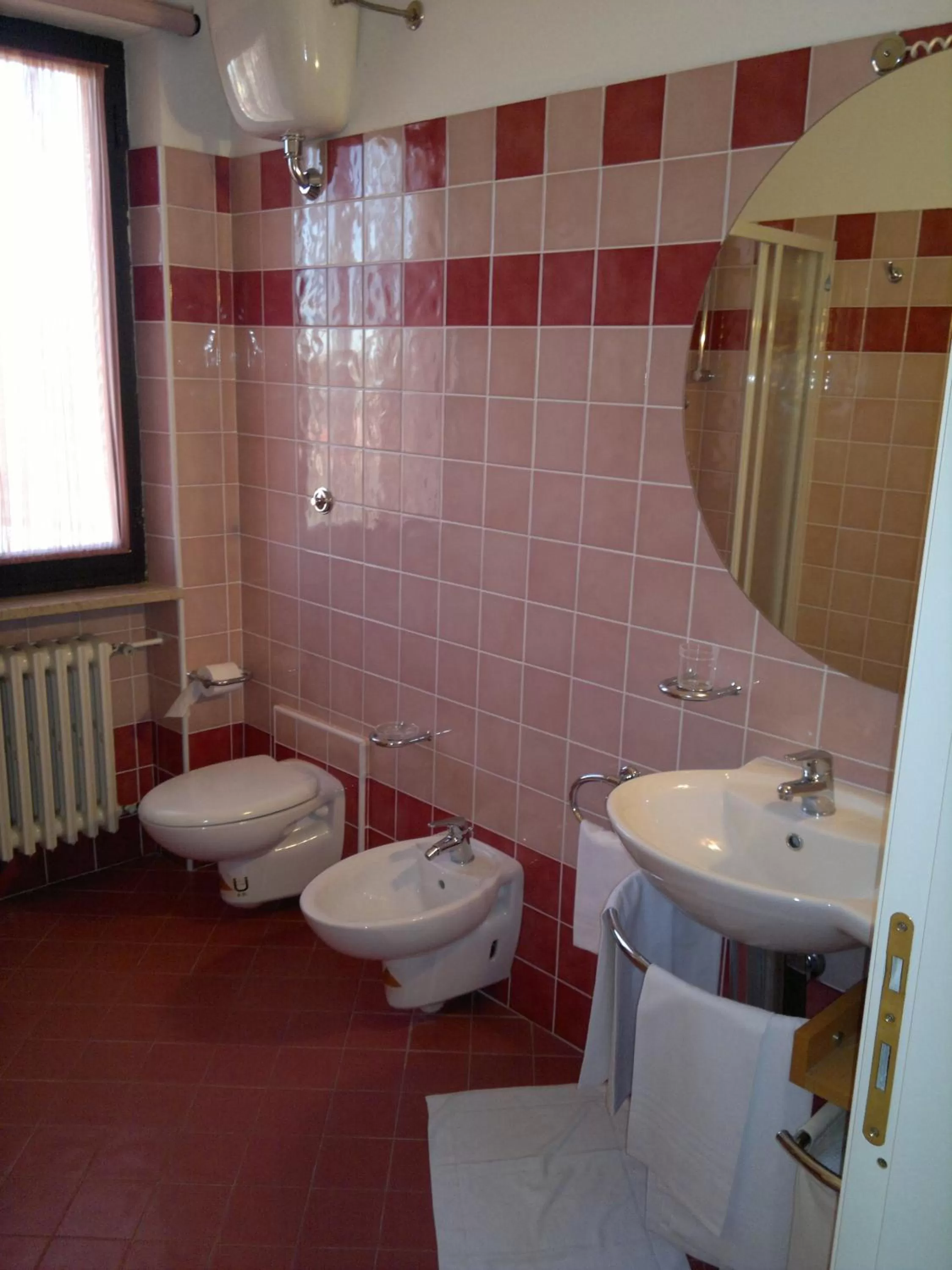 Shower in Hotel La Rotonda