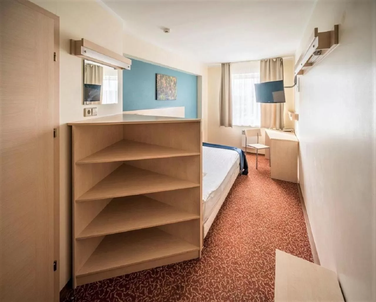 Restaurant/places to eat, Bed in Rija Bauska Hotel