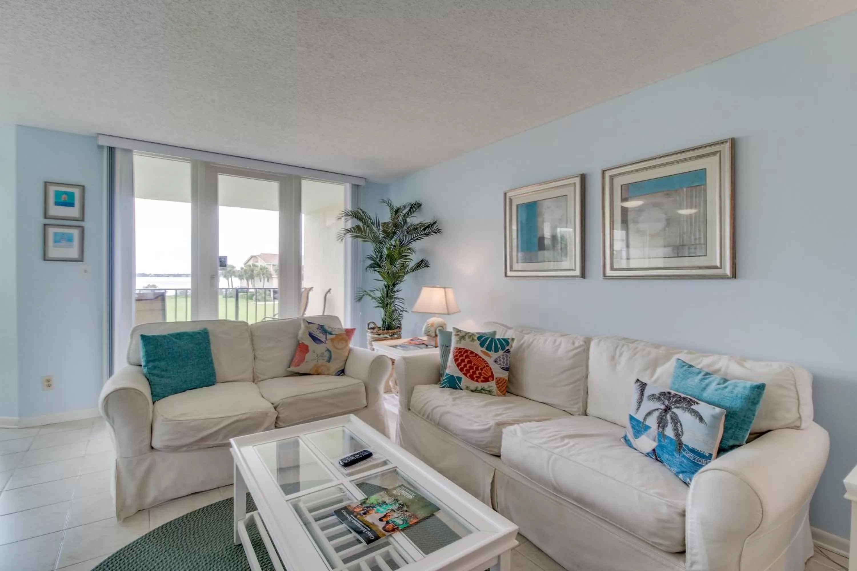 Seating Area in Dunes on the Bay