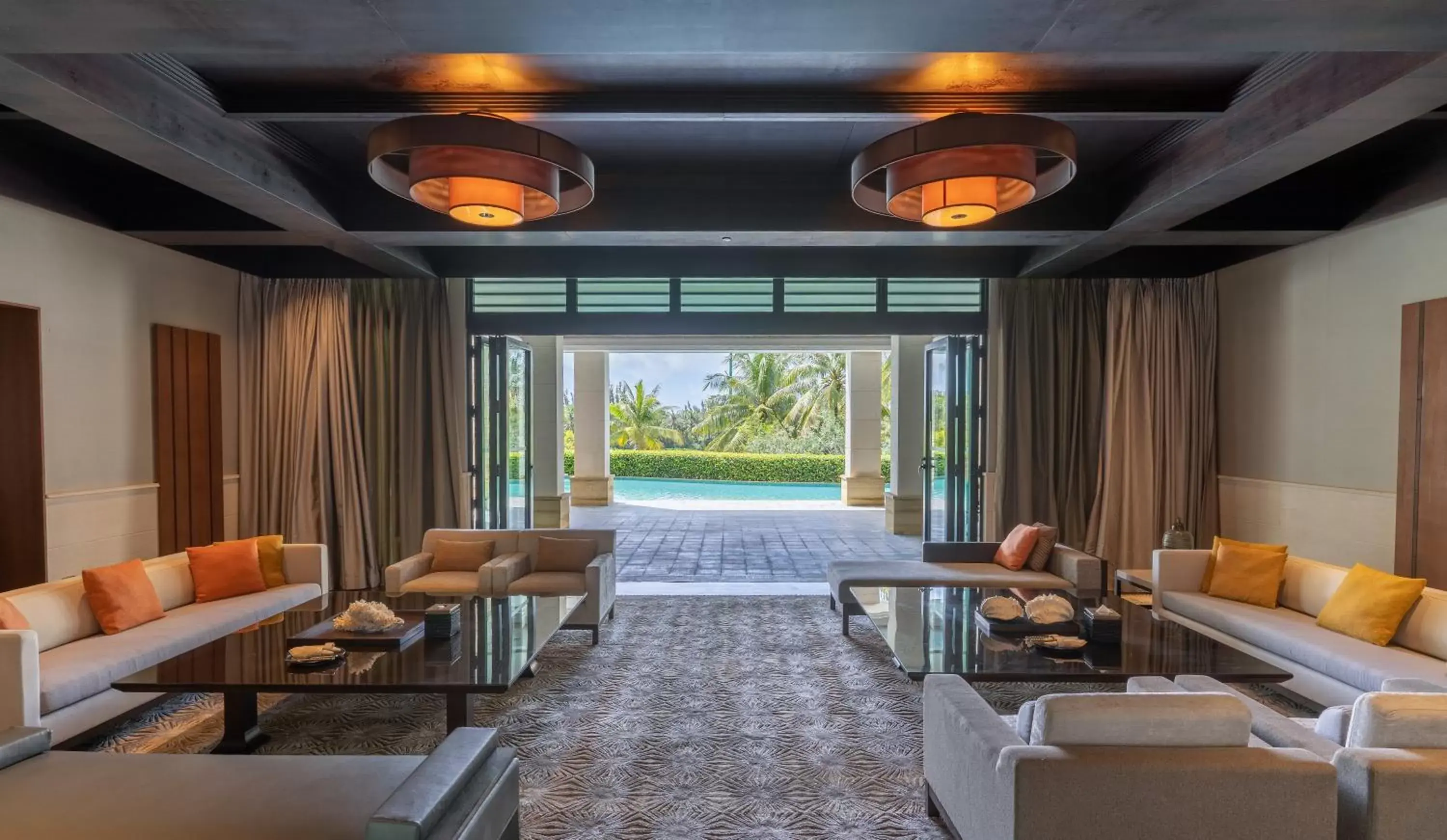 Living room, Seating Area in Raffles Hainan Clear Water Bay