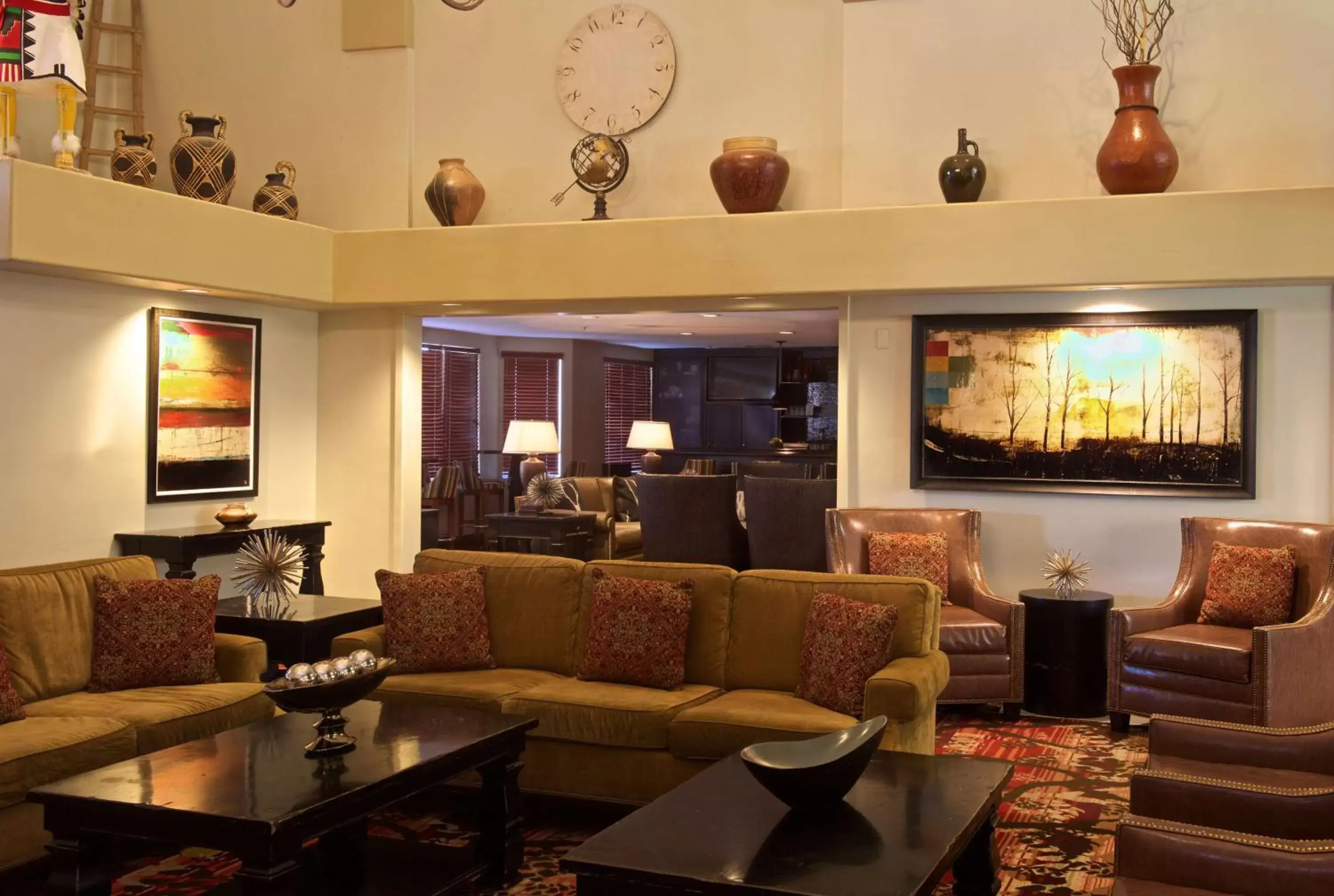 Lobby or reception in Embassy Suites by Hilton Flagstaff Lobby or reception in Embassy Suites by Hilton Flagstaff