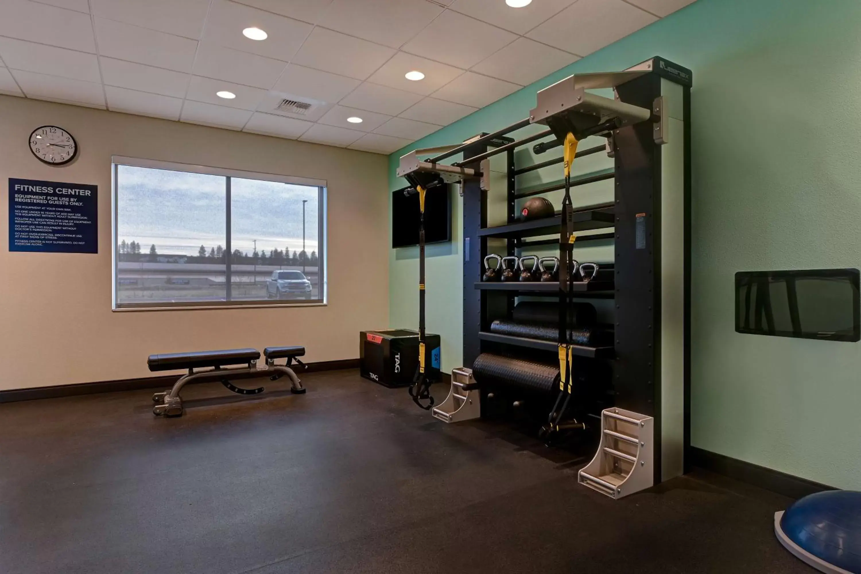 Fitness centre/facilities, Fitness Center/Facilities in Tru By Hilton Spokane Valley, Wa