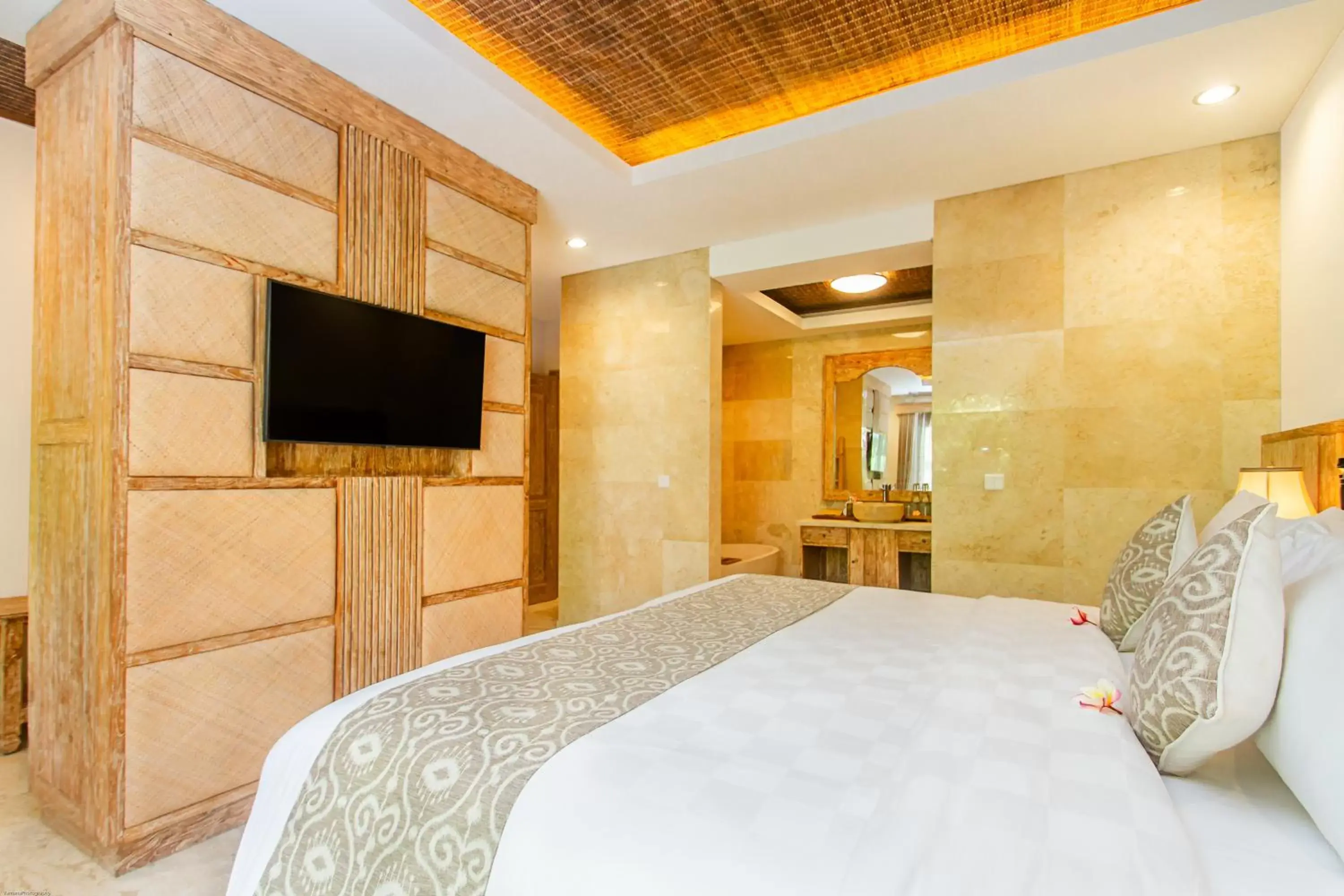 Photo of the whole room, Bed in Weda Cita Resort and Spa by Mahaputra