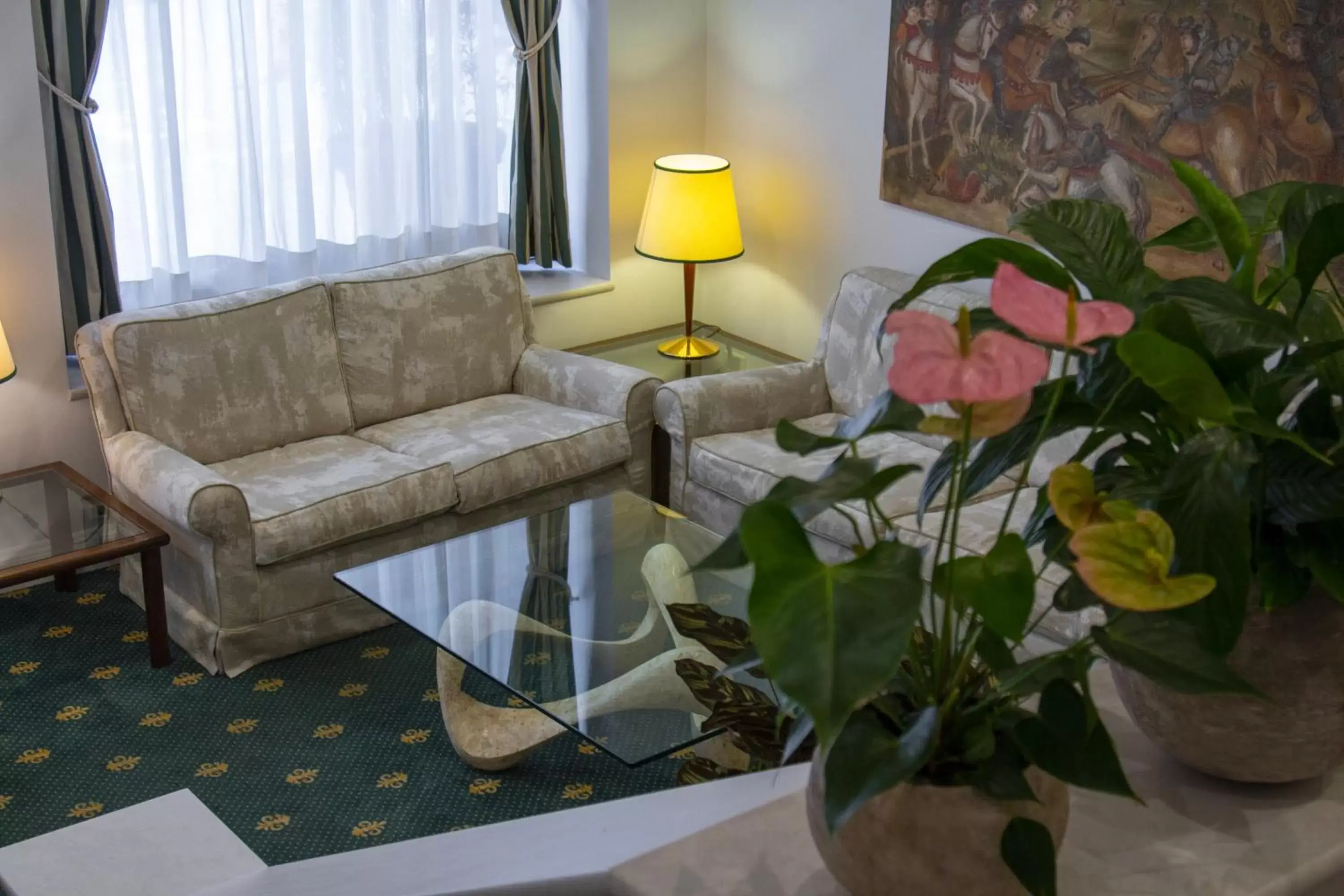 Lobby or reception, Seating Area in Hotel Flora