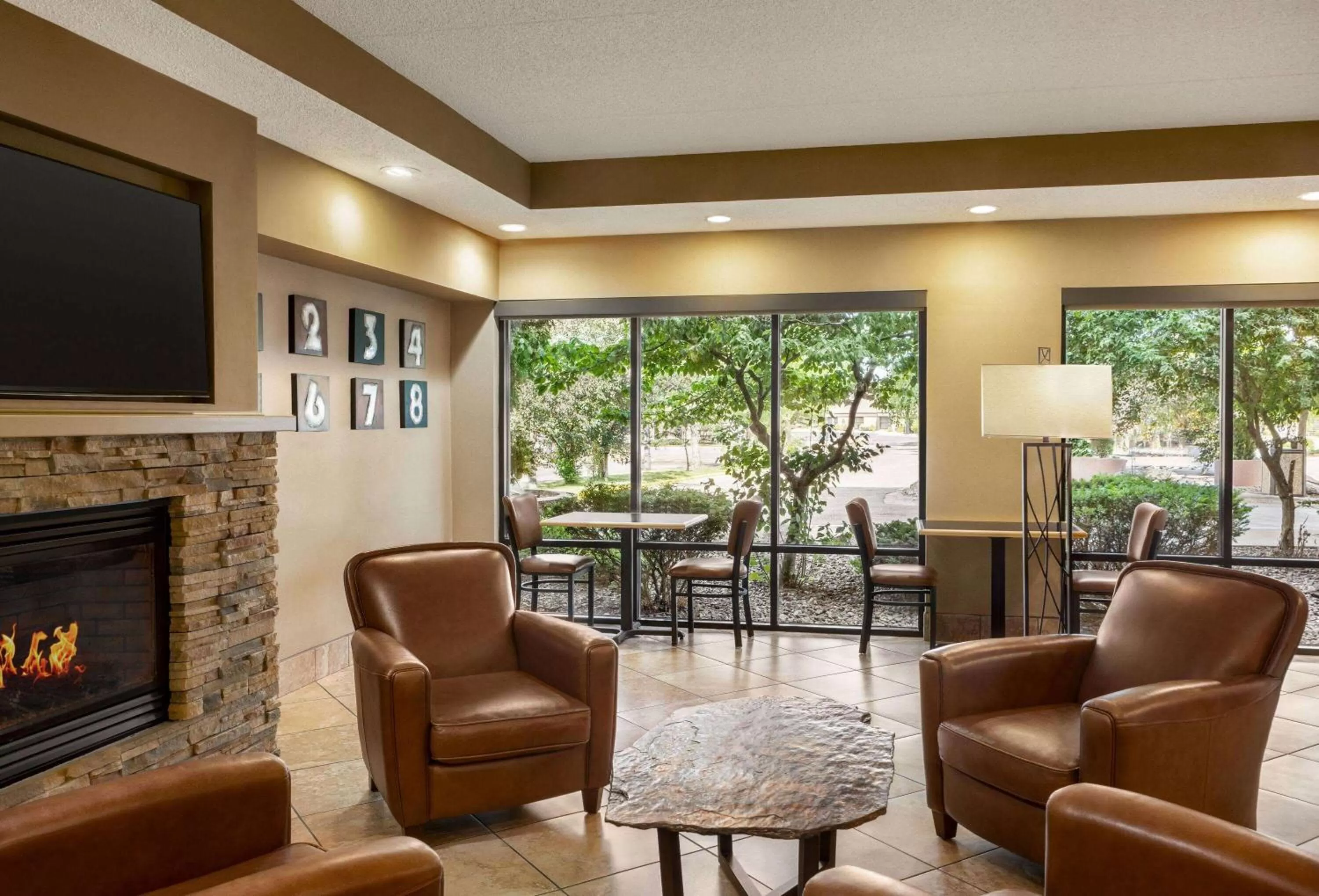 Lobby or reception in AmericInn by Wyndham Madison West