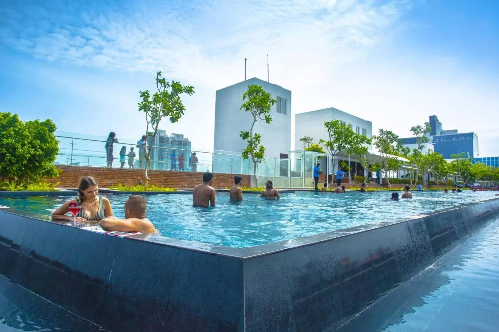 Pool view, Swimming Pool in Marino Beach Colombo