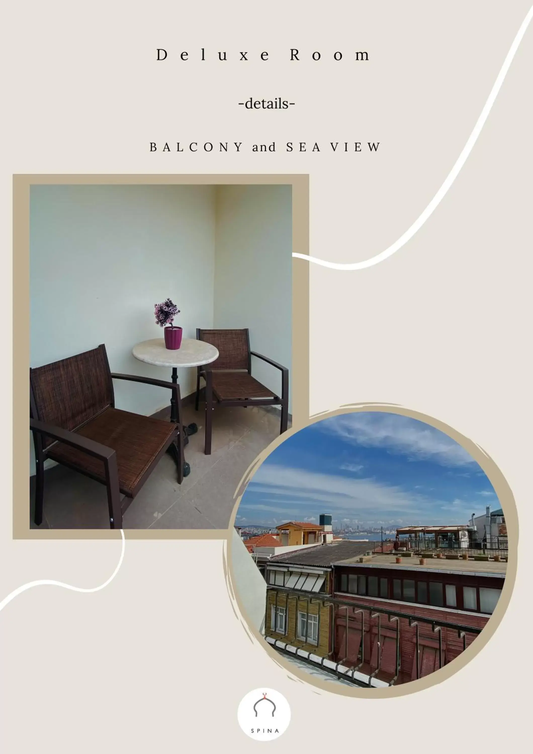 Balcony/Terrace in Armagrandi Spina Hotel-Special Category