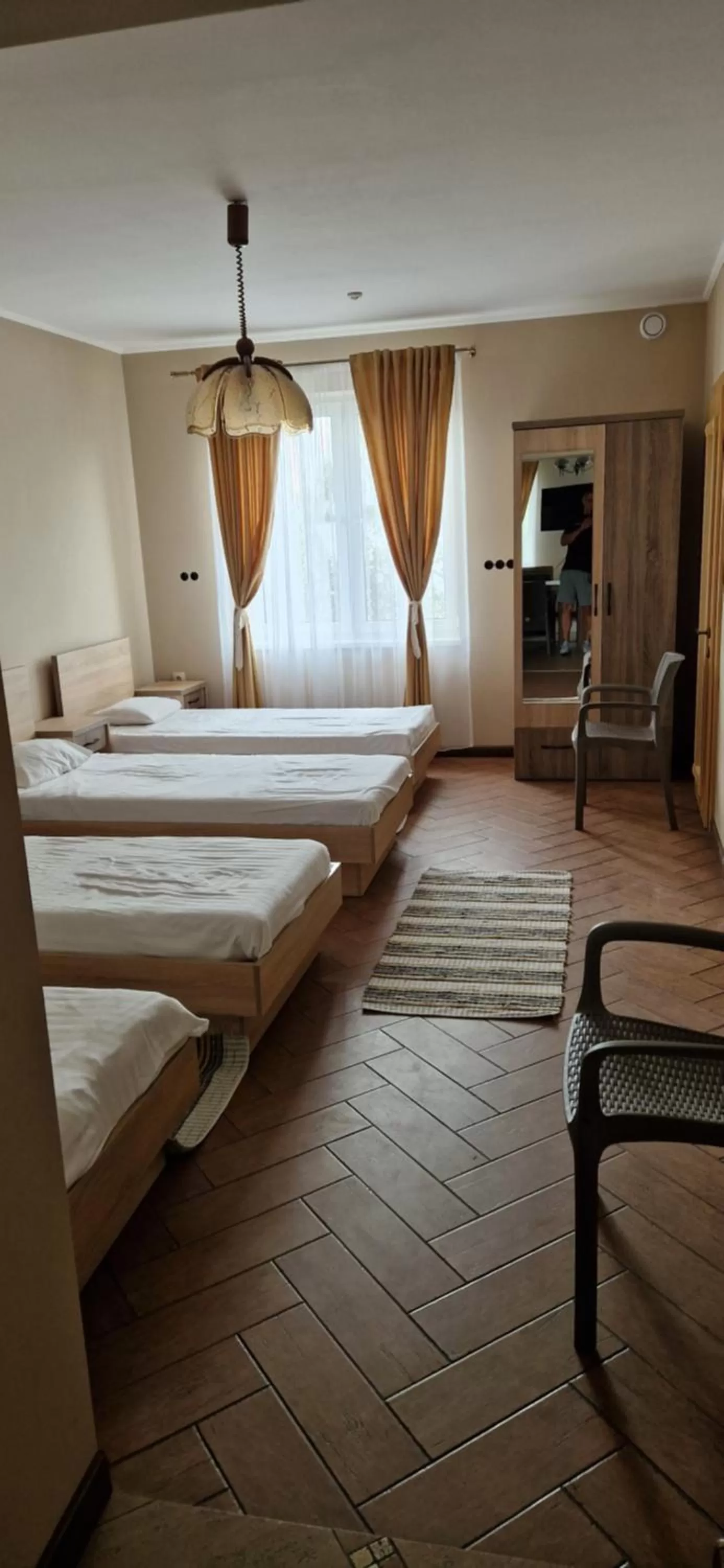 Bed in Tulipan Hotel Aquapark