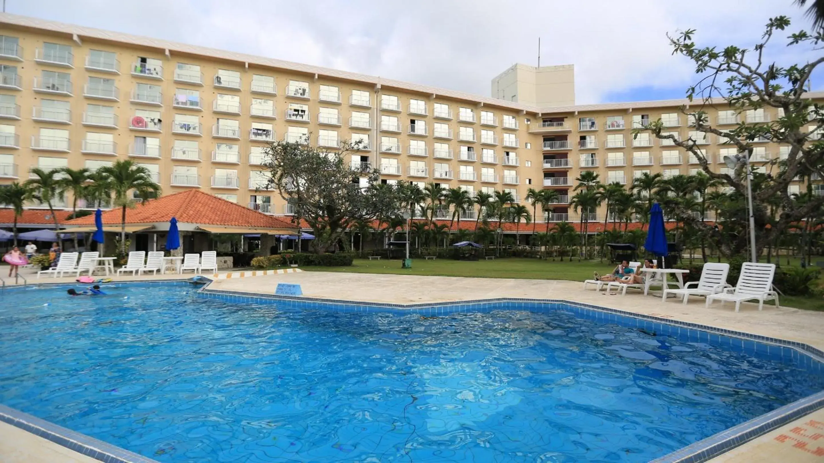 Property building, Swimming Pool in Grandvrio Resort Saipan
