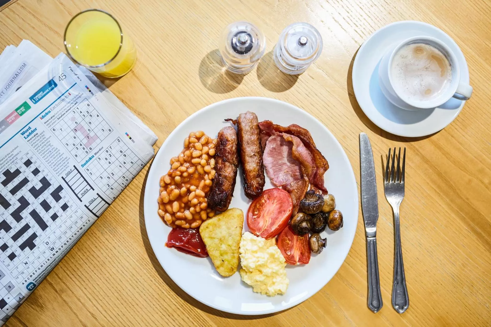 Restaurant/places to eat in Mercure Newbury West Grange Hotel