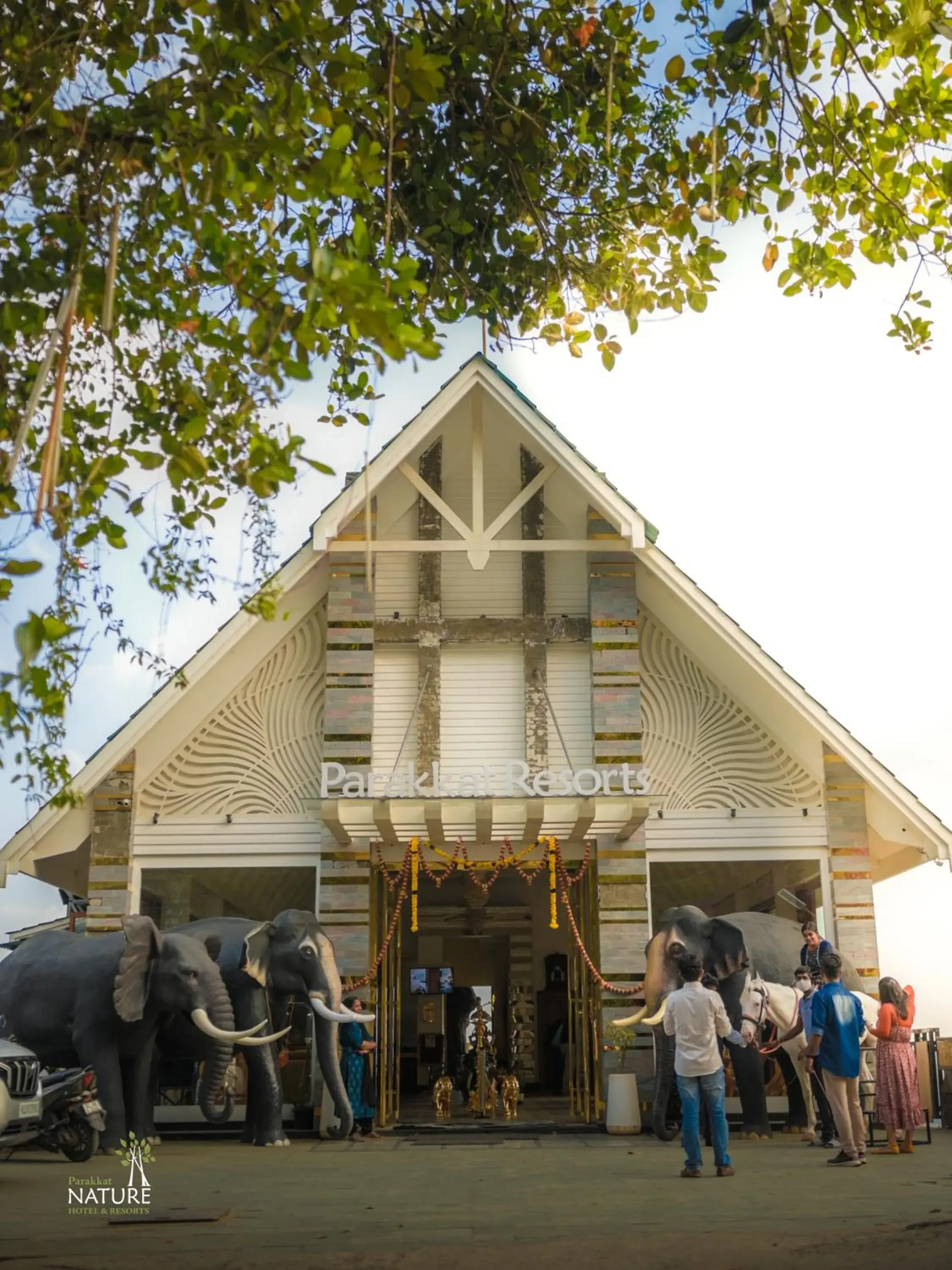 Facade/entrance in Parakkat Nature Resort