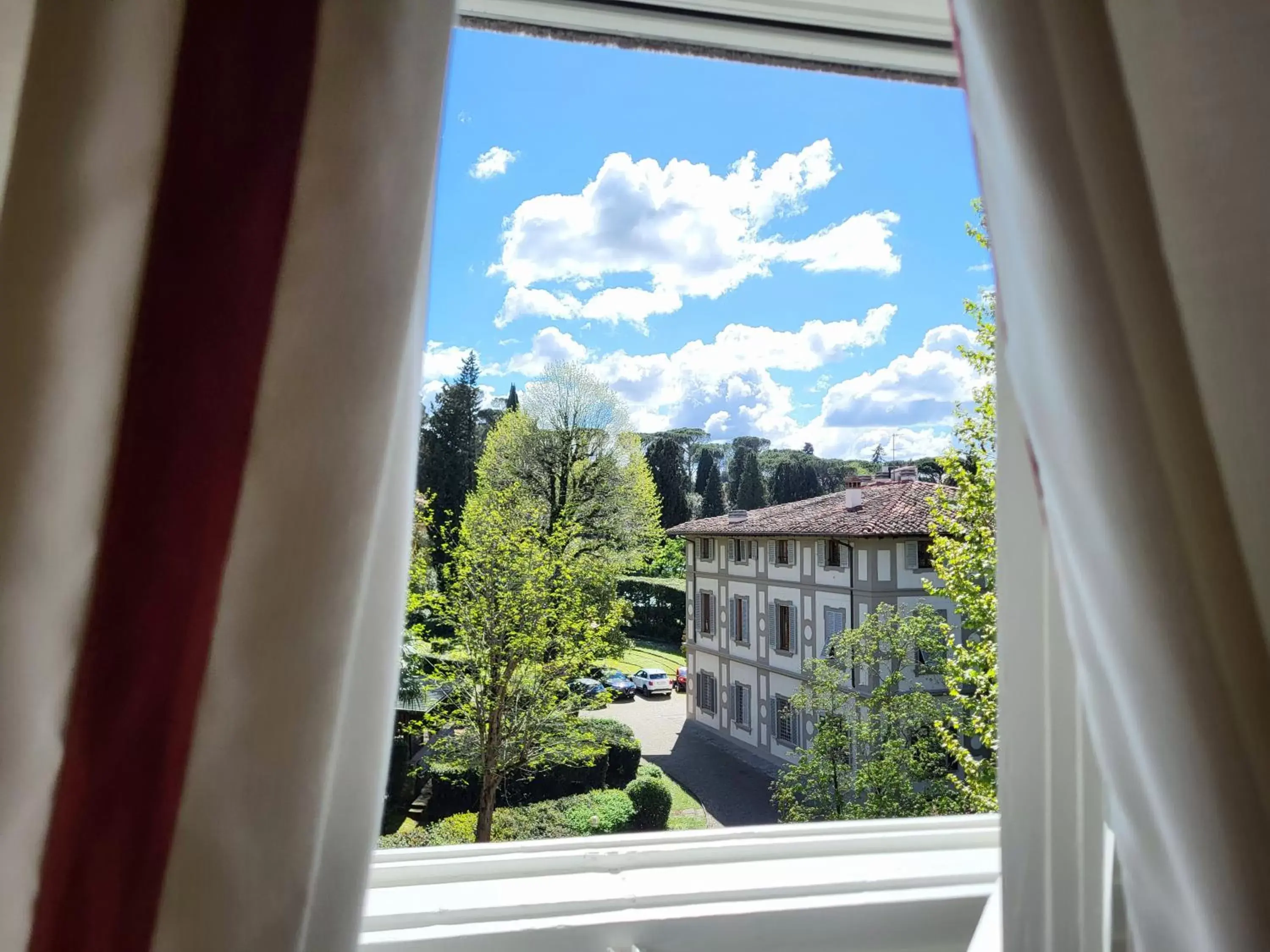 Garden view, View in Villa Nardi - Residenza D'Epoca
