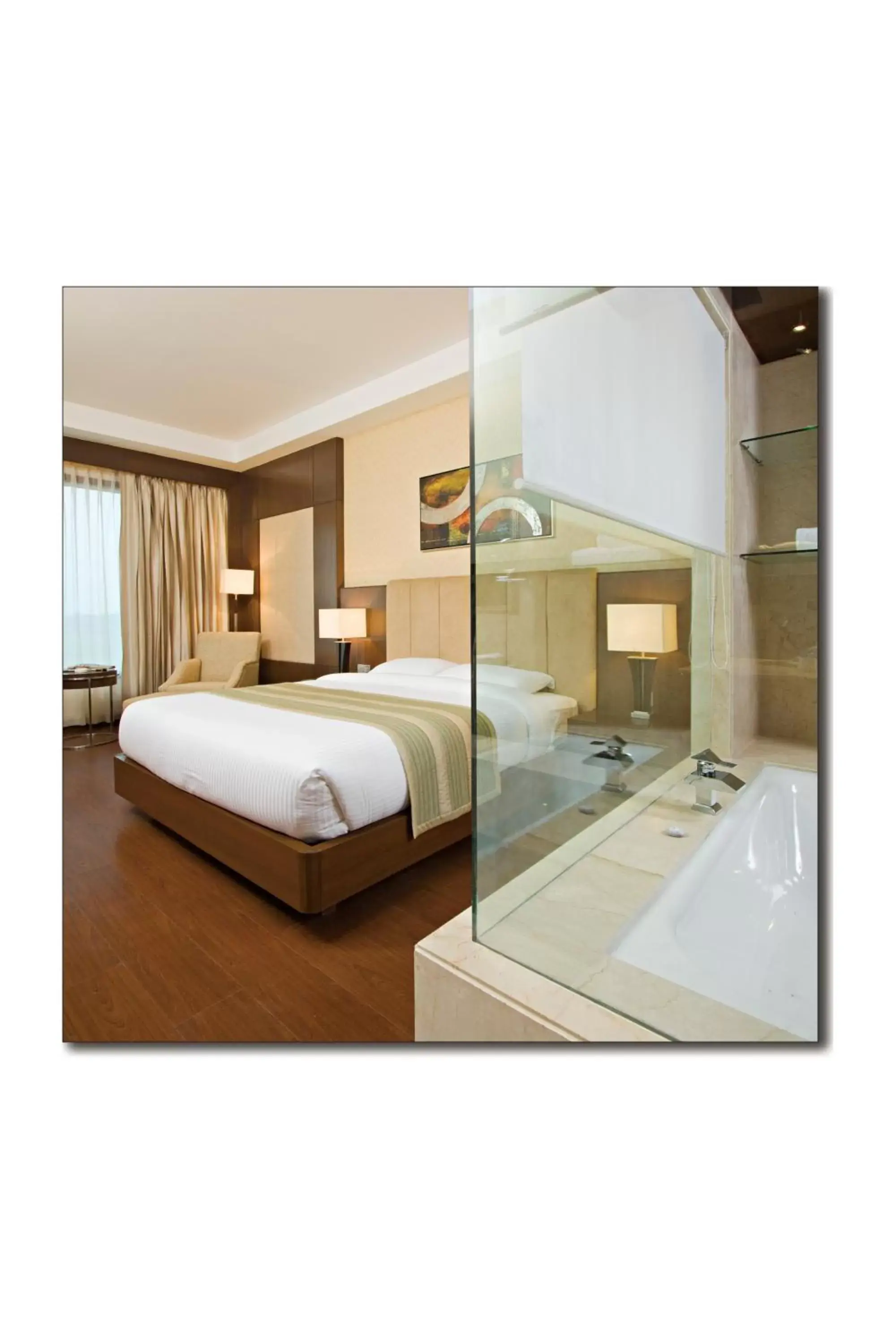 Bed in The Cabbana Resort & Spa Bed in The Cabbana Resort & Spa