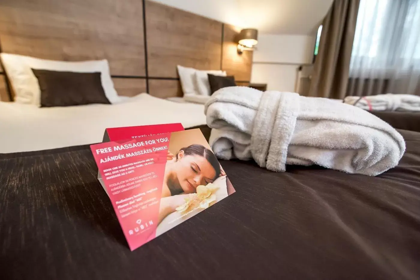 Family Room with Garden View in Rubin Wellness & Conference Hotel Family Room with Garden View in Rubin Wellness & Conference Hotel