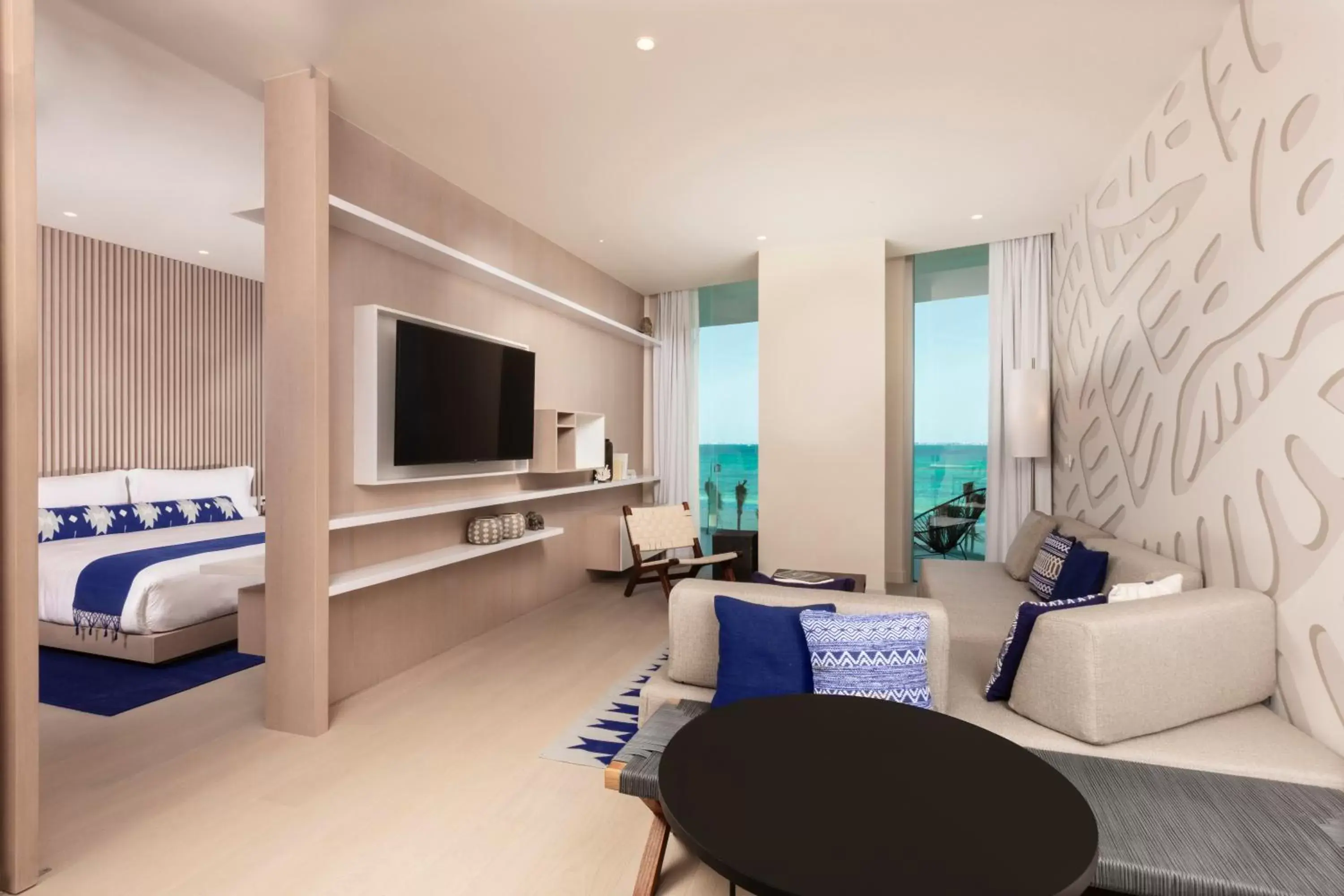 Bedroom, Seating Area in SLS Cancun Hotel & Spa