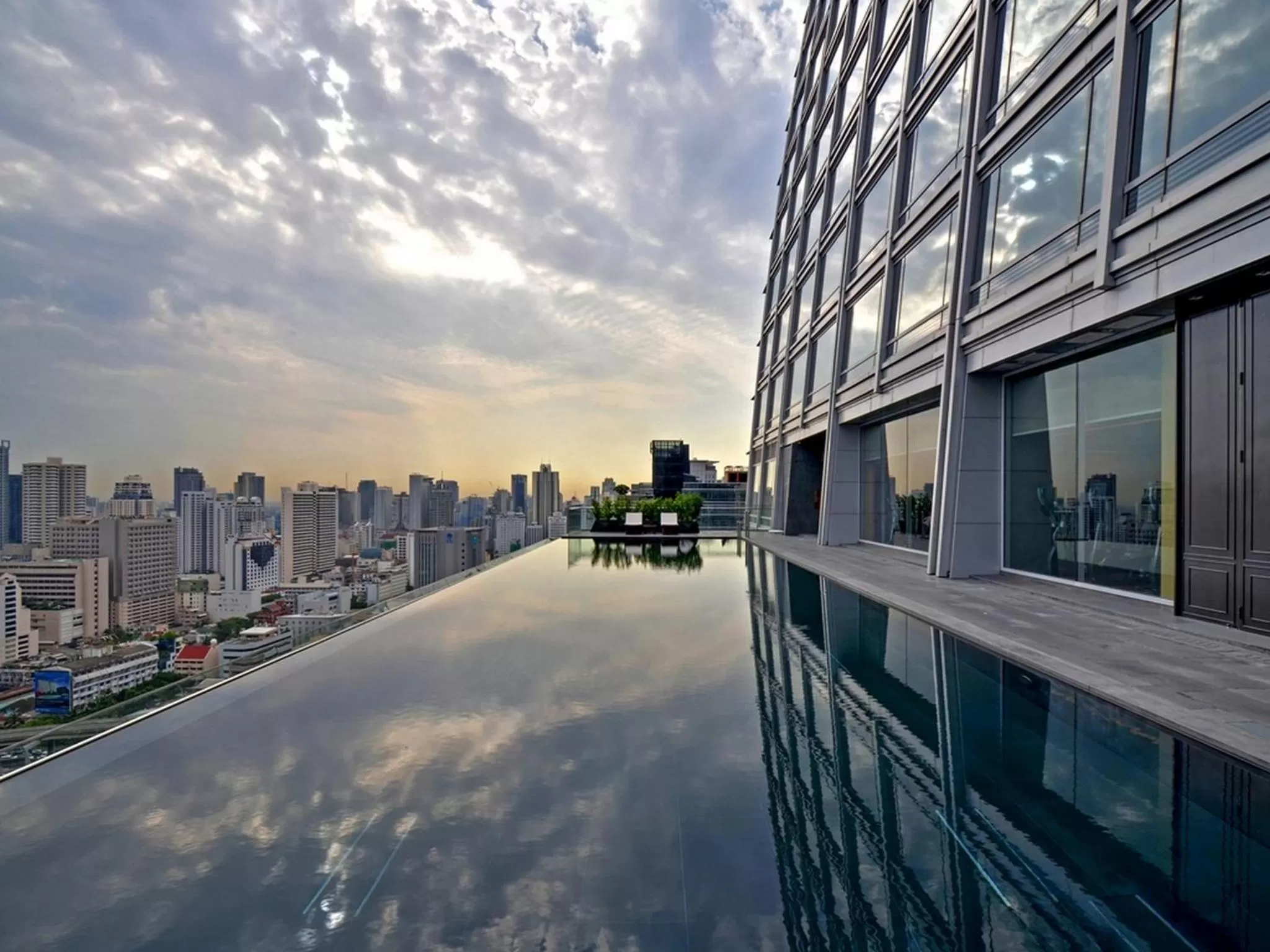 City view in The Okura Prestige Bangkok