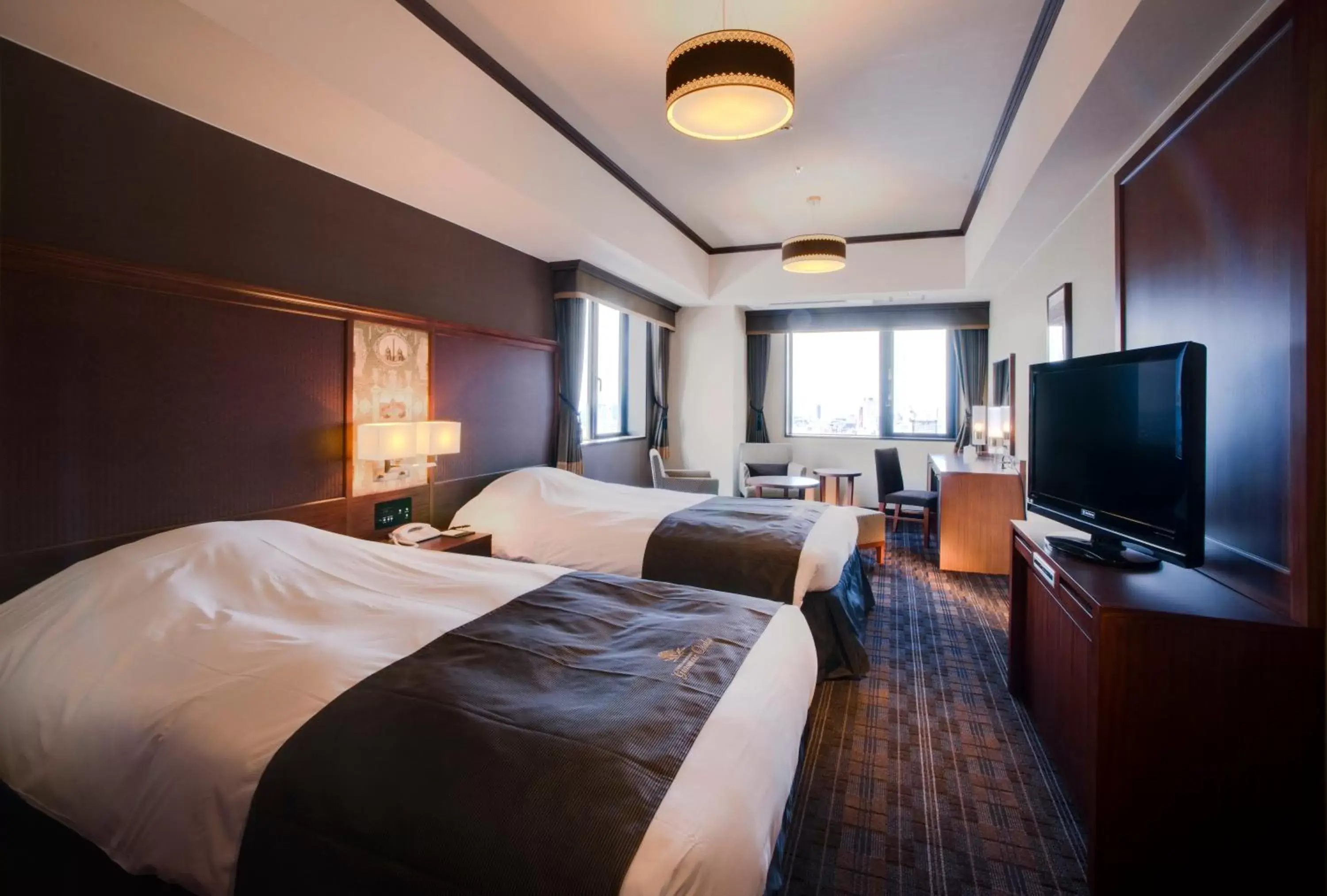 Bedroom, TV/Entertainment Center in Hotel Monterey Grasmere Osaka