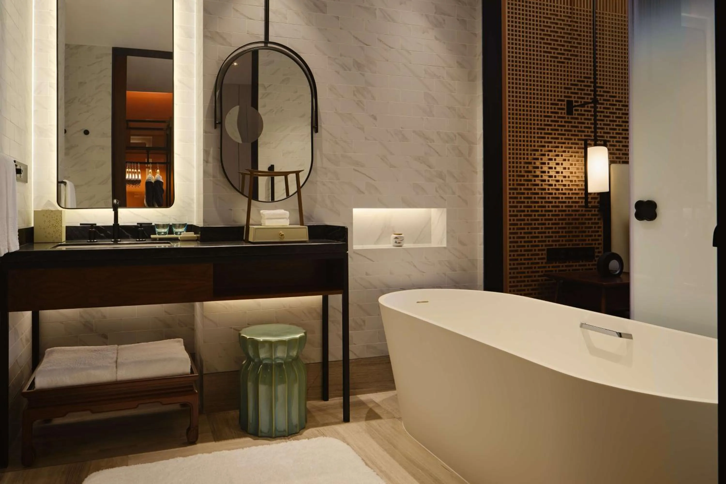 Bathroom in Canopy By Hilton Hangzhou Jinsha Lake